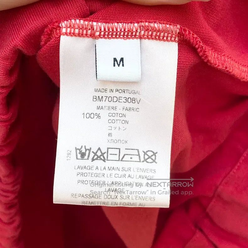 Givenchy Givenchy Red Hem Loose T-Shirt Size US M / EU 48-50 / 2 - 5 Thumbnail