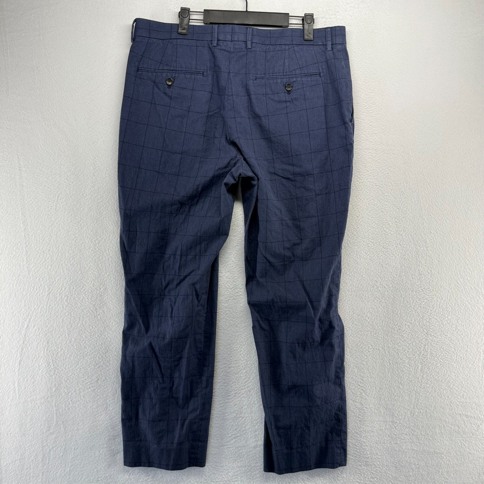J.Crew J Crew Pants Men's Fits 35x28 Blue Chino Khaki Trousers Size US 35 - 6 Thumbnail