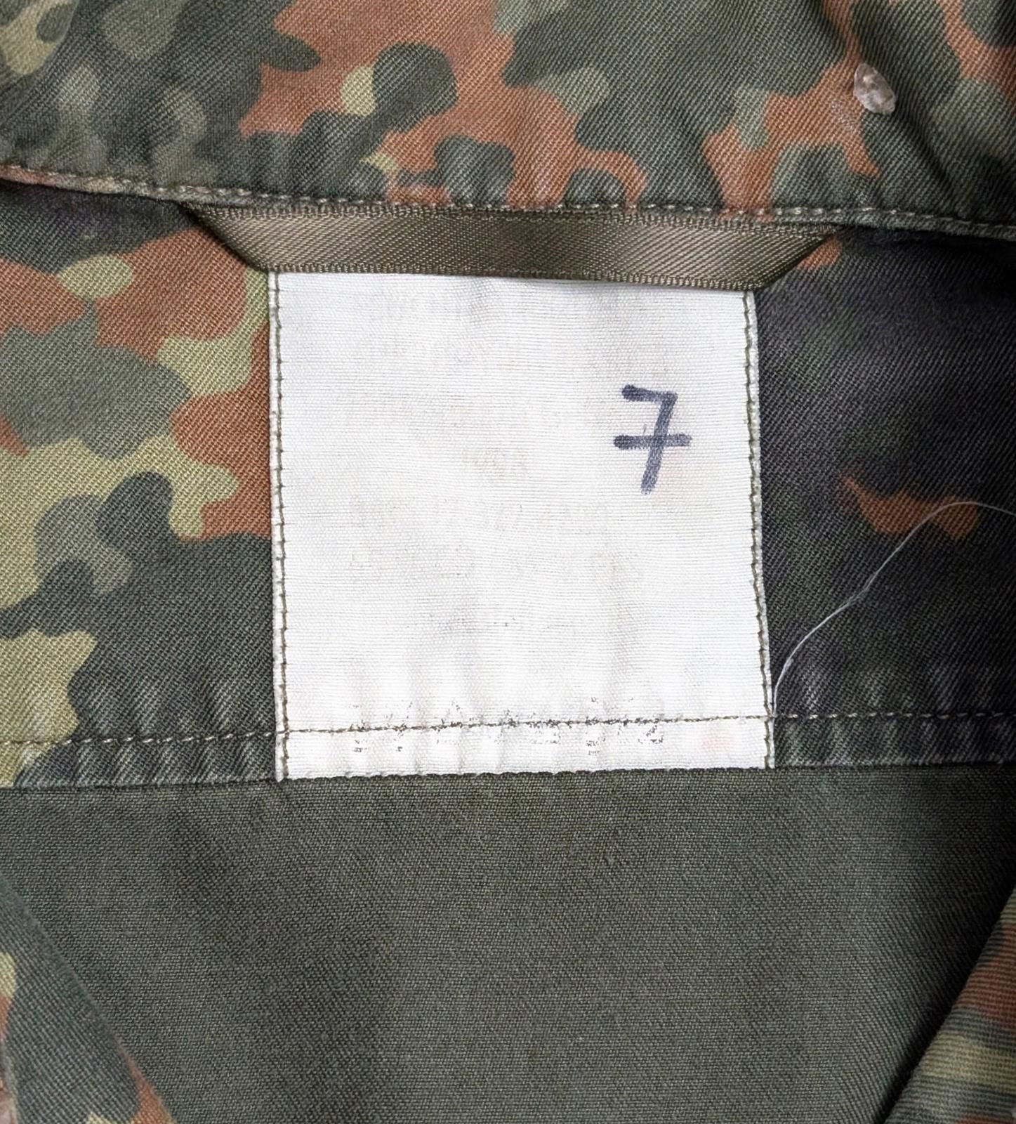 Other German Army Bundeswehr Flecktarn Camo Field Shirt - Medium Size ONE SIZE - 3 Thumbnail