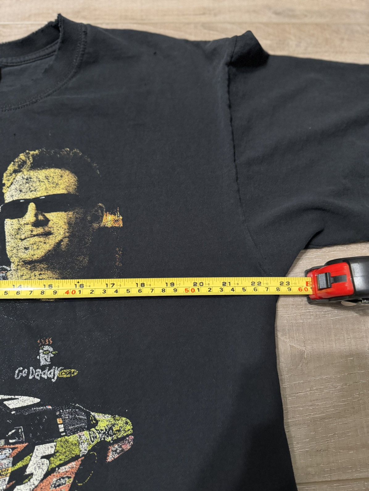 Vintage Vintage 90s Race T-Shirt Size US XL / EU 56 / 4 - 7 Thumbnail
