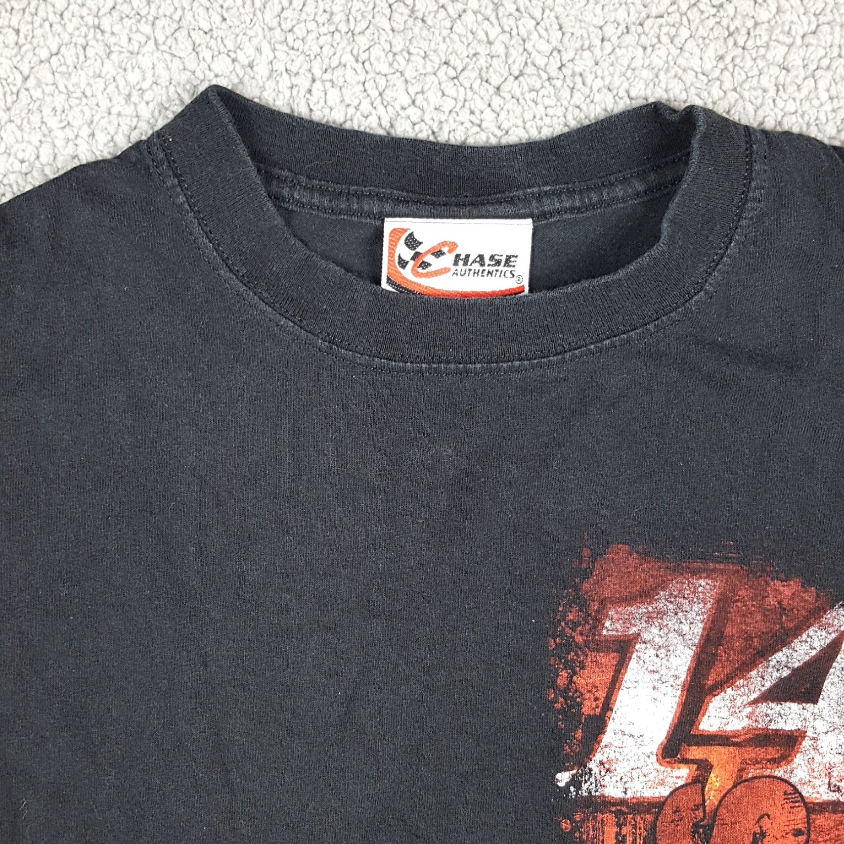 Chase Authentics VINTAGE Chase Authentics Tony Stewart NASCAR T-Shirt Small Black 90s Retro Car Racing Mens Size US S / EU 44-46 / 1 - 5 Thumbnail