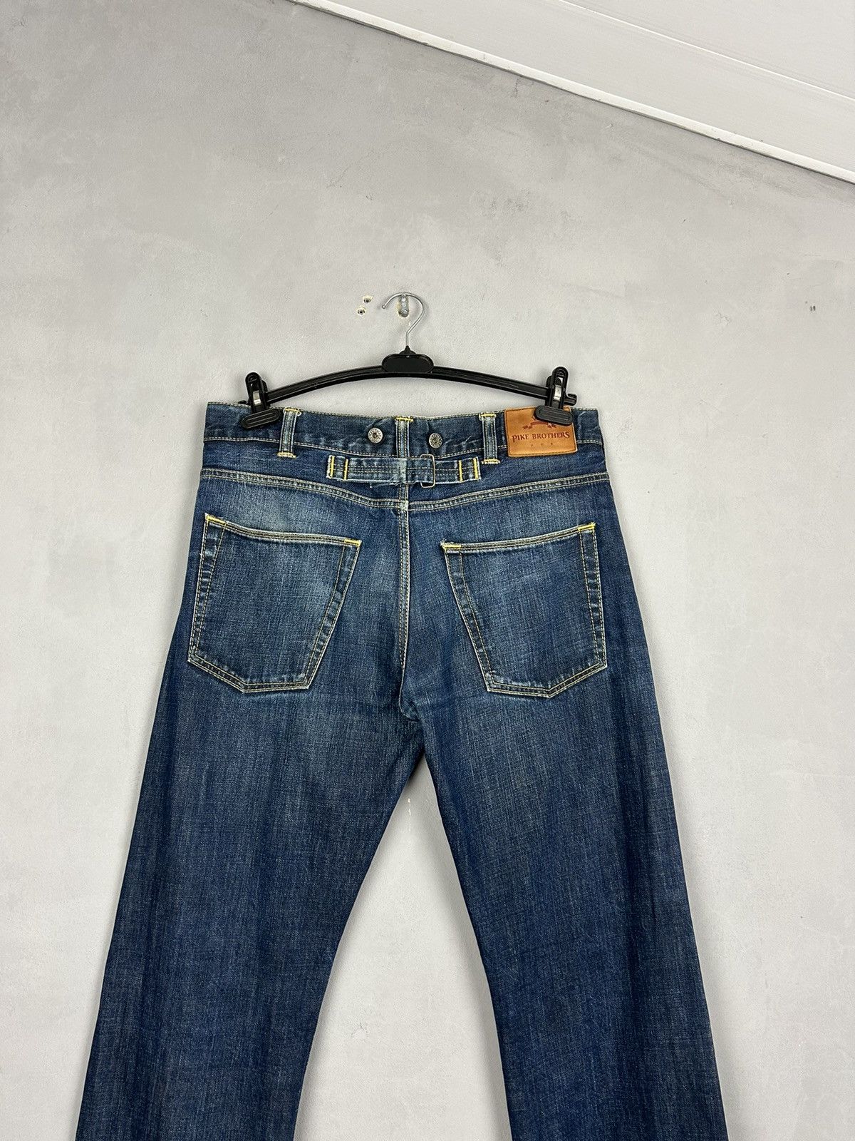 Pike Brothers Pike Brothers Roamer Selvedge Denim W36 L38 Waist Adjuster Size US 36 / EU 52 - 3 Thumbnail