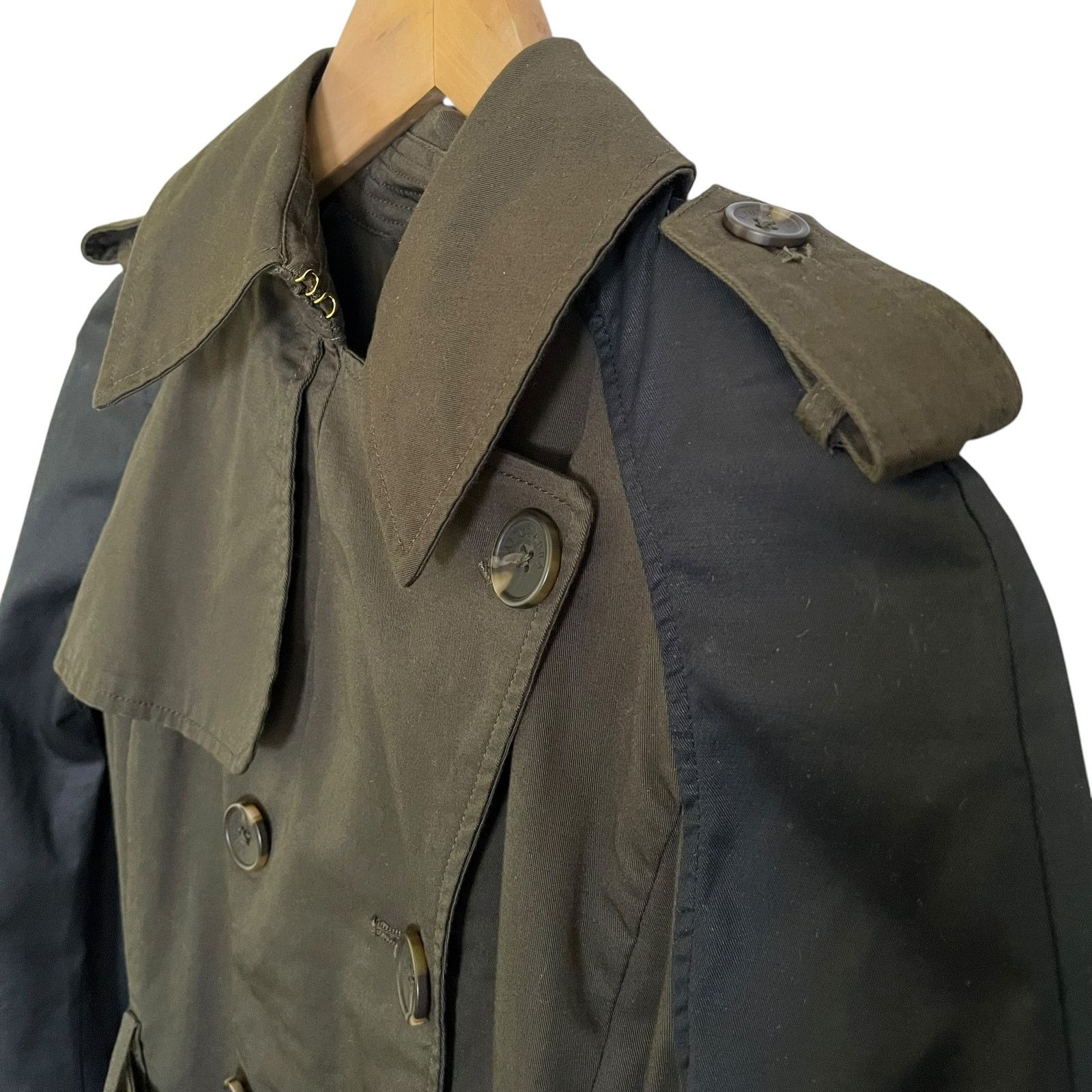 Altuzarra × Target Basics NWT Altuzarra x Target Olive Green Cotton Twill Trench Coat Size XS / US 0-2 / IT 36-38 - 8 Thumbnail