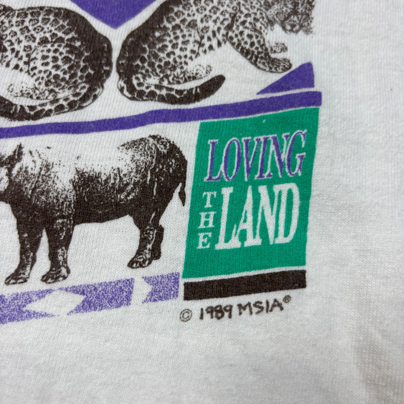 Vintage VTG 80s Peace Seminary Africa Tour Loving The Land Shirt XL Size US XL / EU 56 / 4 - 6 Thumbnail