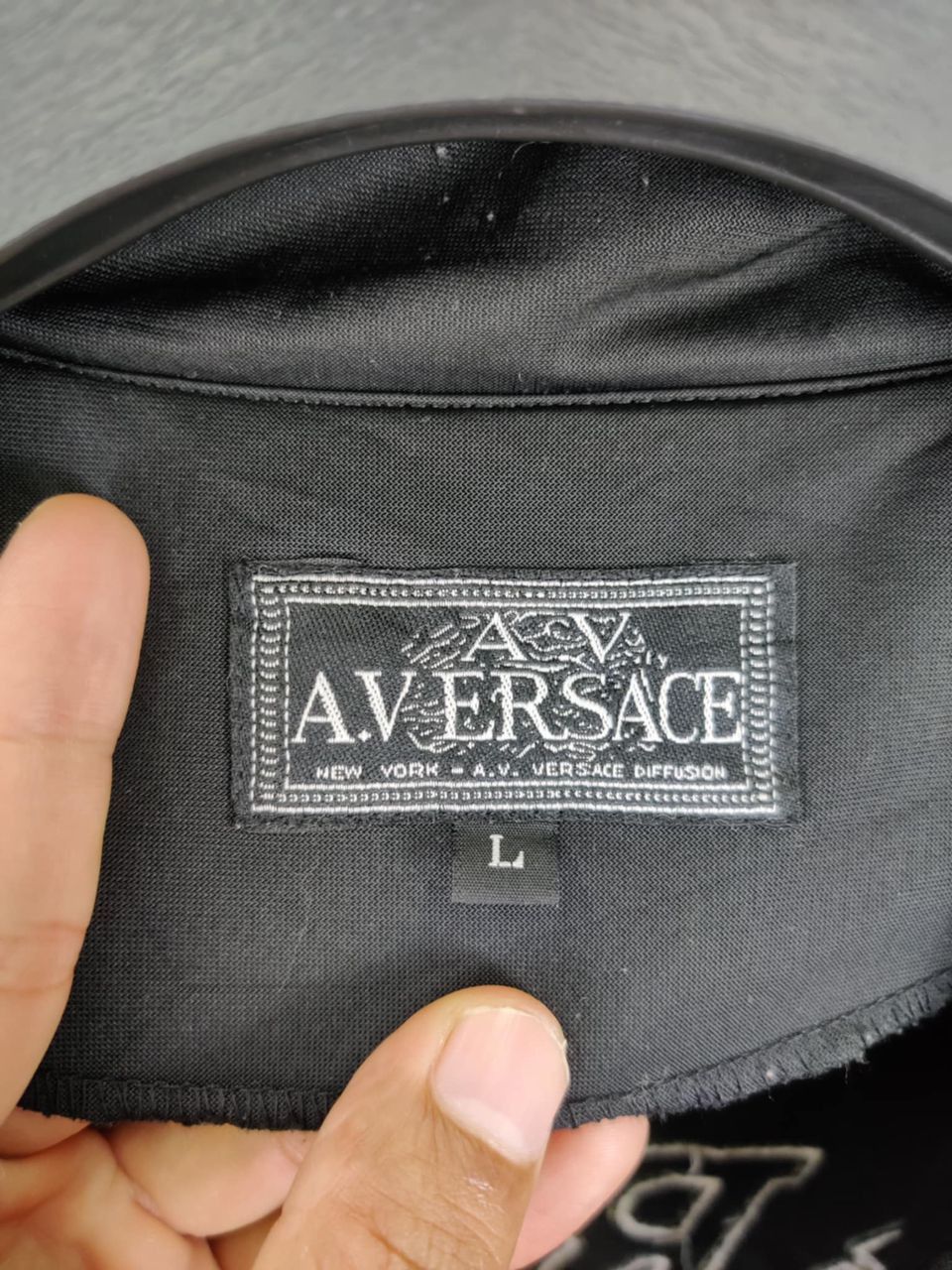 Versace Vintage A.Versace Embroidery Light Jacket Size US L / EU 52-54 / 3 - 6 Thumbnail