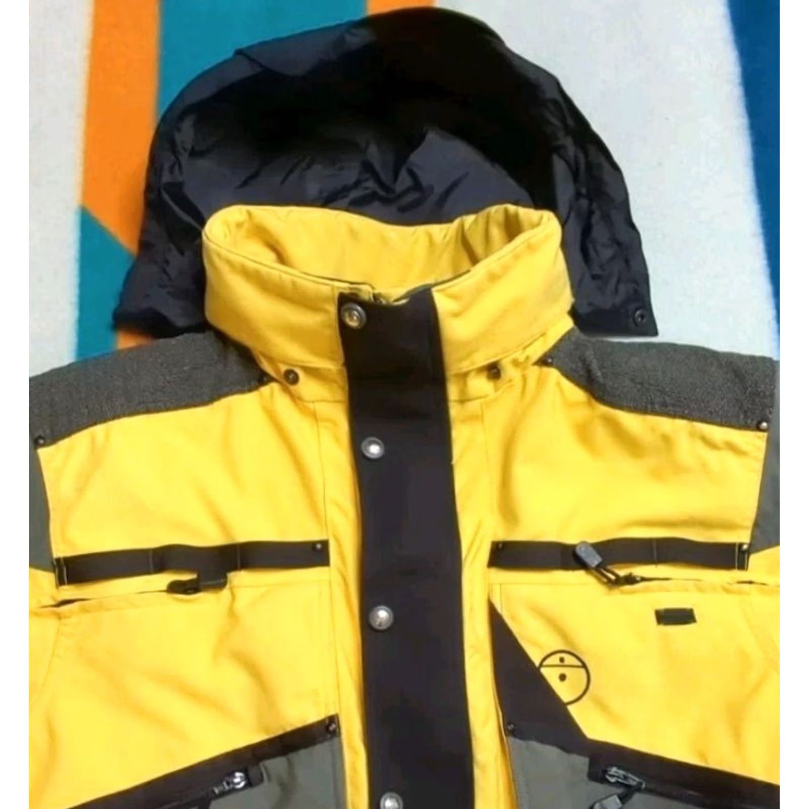 The North Face VINTAGE The North Face Steep Tech Jacket Hooded Utility Outdoor Large Yellow Size US L / EU 52-54 / 3 - 2 Thumbnail