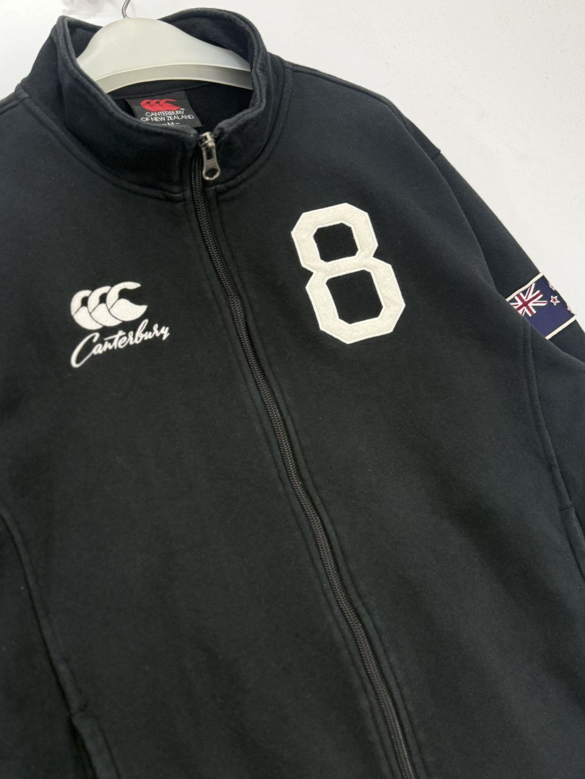 Canterbury of New Zealand 🔥 Canterbury of New Zealand Aussie Flag Patch zipper Sweat Size US S / EU 44-46 / 1 - 4 Thumbnail