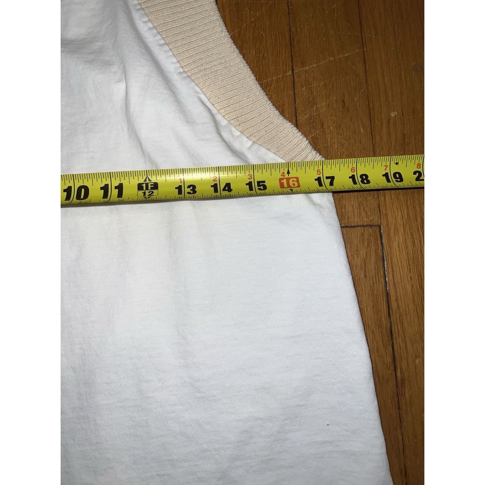 Zara ZARA White cotton knit sleeve blouse tank top Size M A003115 Size XXS / US 00 / IT 34 - 4 Thumbnail