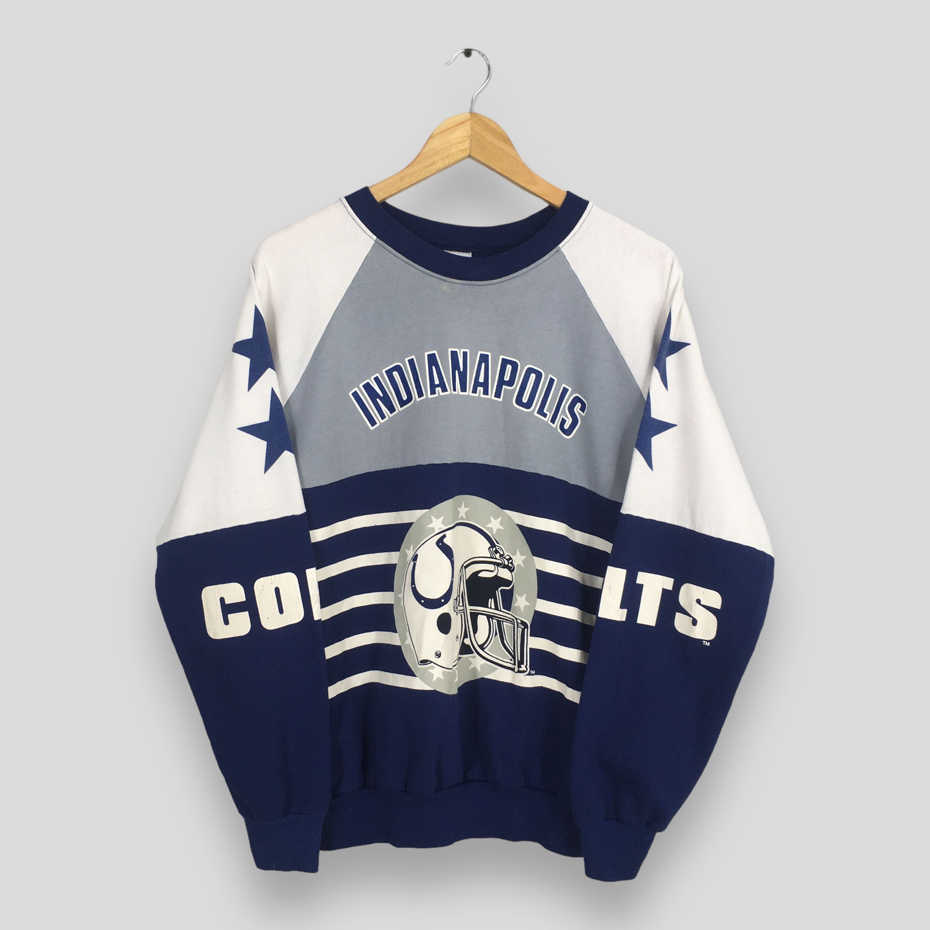 NFL × Vintage Vintage Indianapolis Colts NFL Sweatshirt Large Size US L / EU 52-54 / 3 - 1 Thumbnail