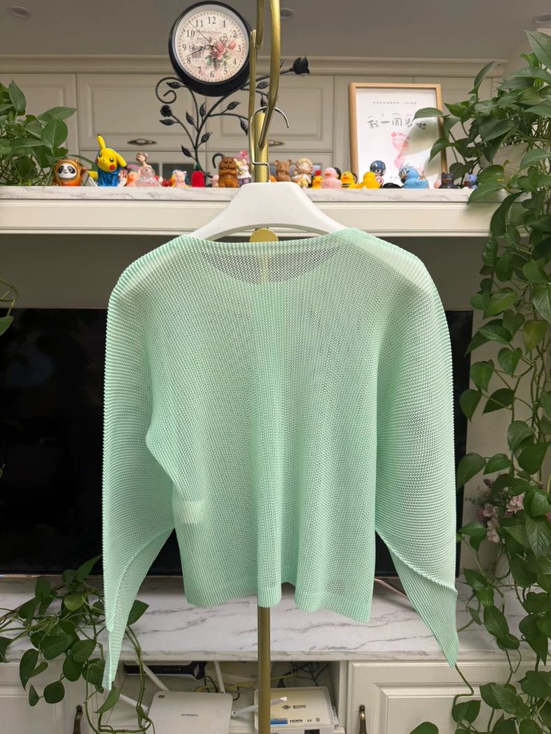 Issey Miyake Issey Miyake size:3 Apple green tatami coat Size XS / US 0-2 / IT 36-38 - 6 Thumbnail