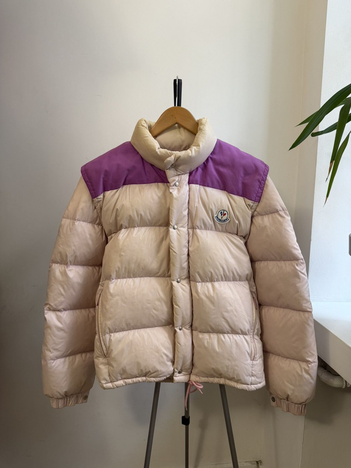 Moncler Moncler Vintage Pink Puffer Down Jacket Size US M / EU 48-50 / 2 - 3 Thumbnail