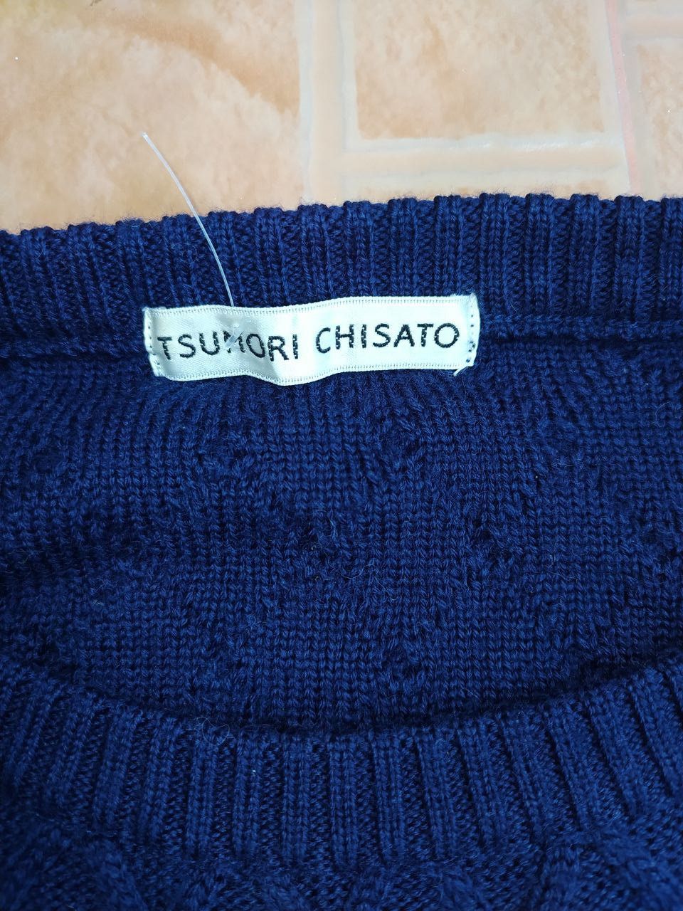 Tsumori Chisato TSUMORI CHISATO WOOL CABLE KNIT SWEATER SIZE 2 Size M / US 6-8 / IT 42-44 - 3 Thumbnail
