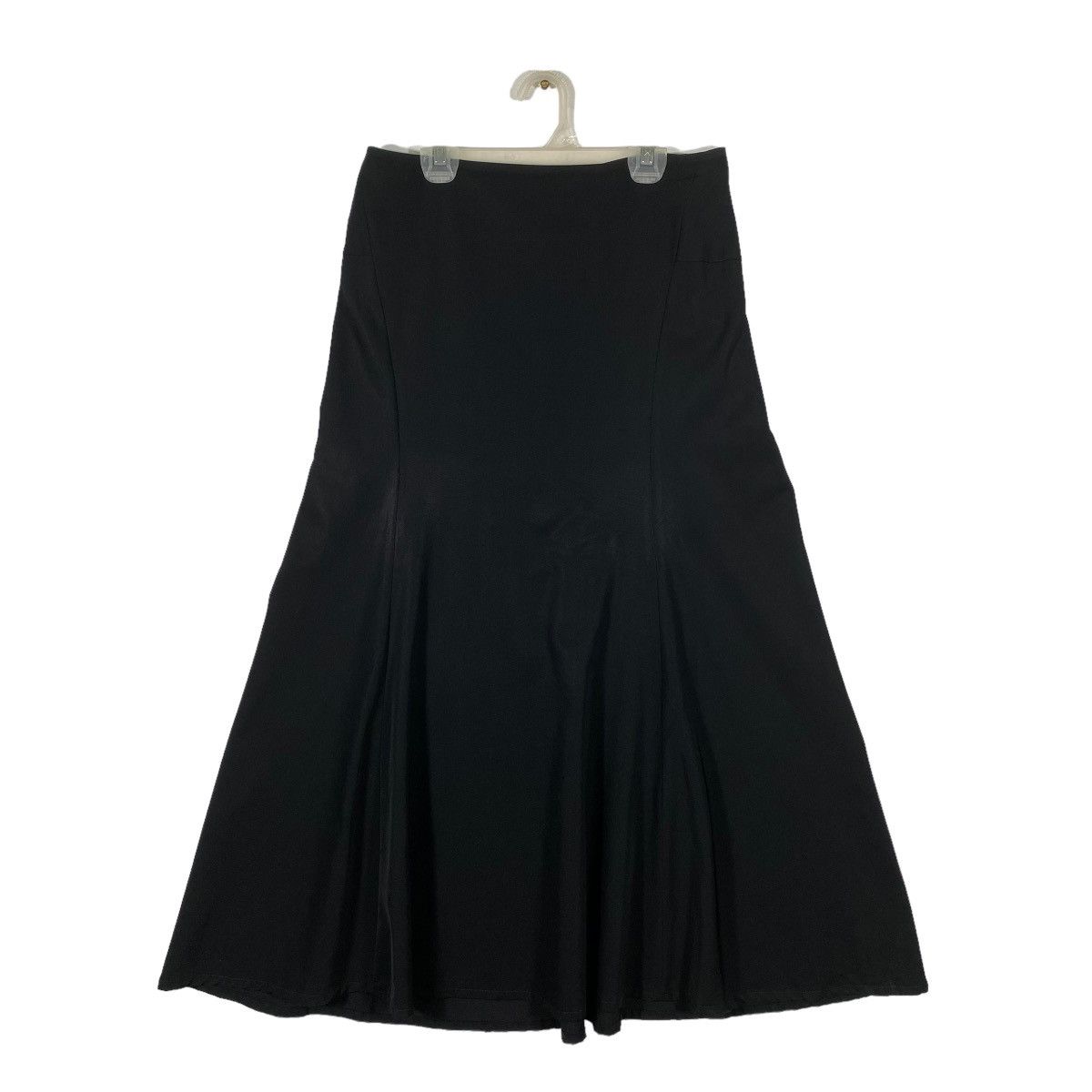 Y's × Yohji Yamamoto Vintage Yohji Yamamoto Midi Skirt Black Colour Size 29" - 1 Thumbnail