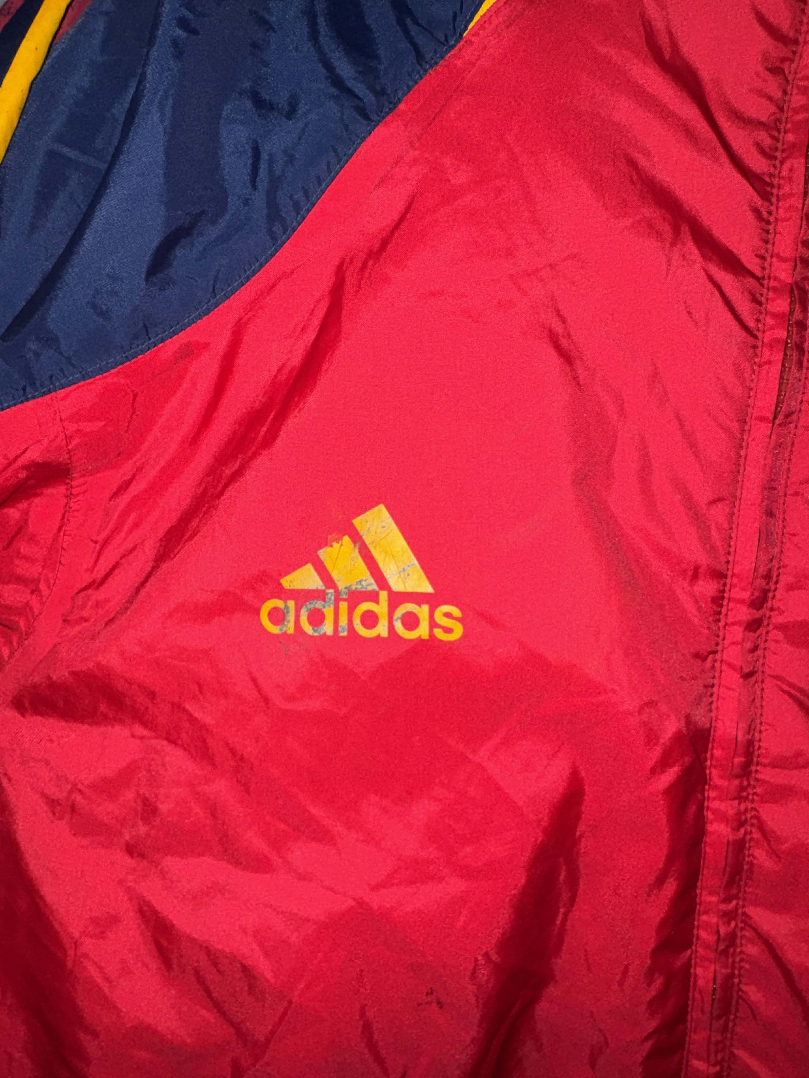 Adidas Spain 2004/06 Player Issue Vintage Adidas Jacket Size US XL / EU 56 / 4 - 4 Thumbnail