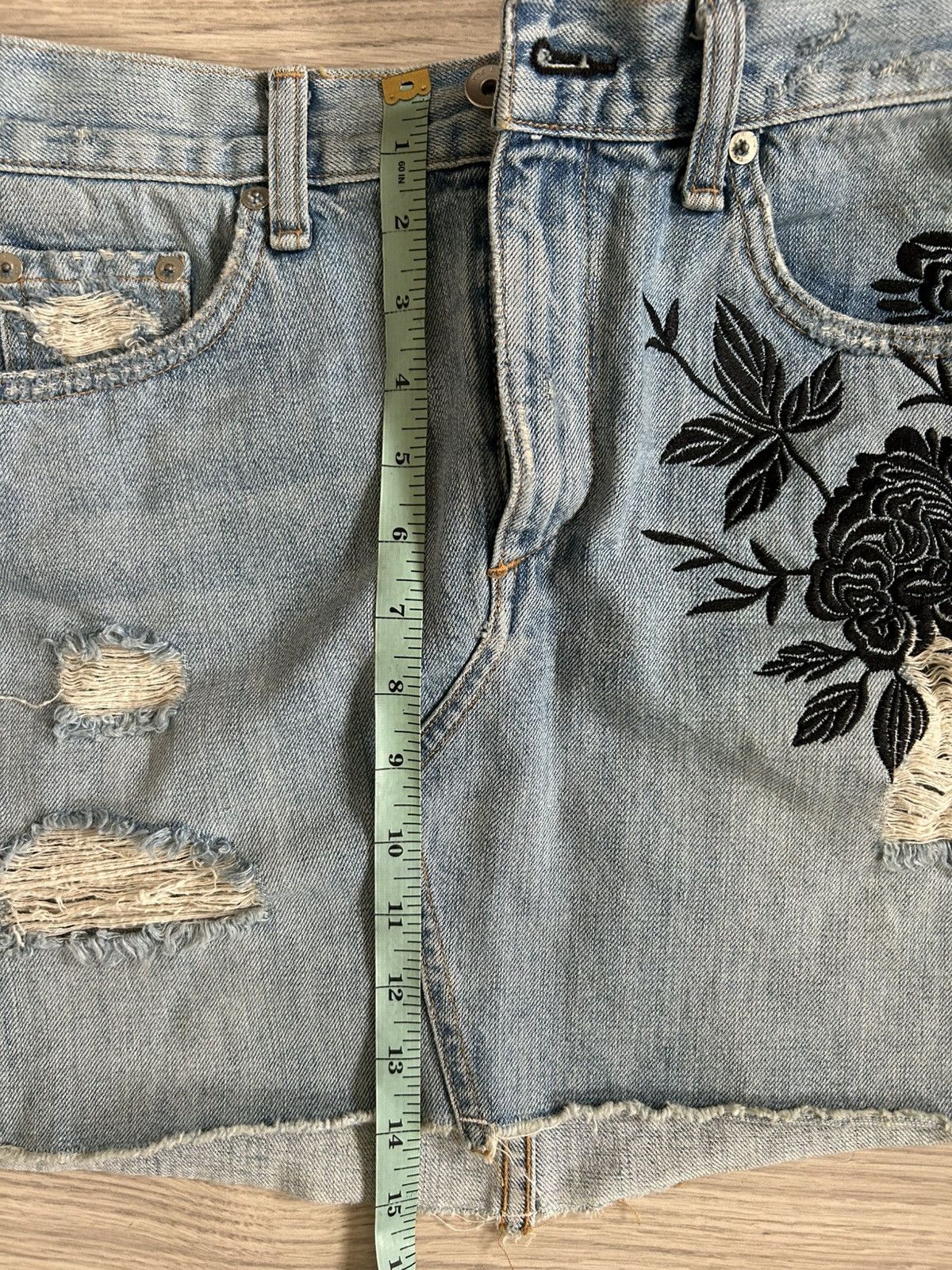 Rag & Bone Rag & Bone denim mini skirt size 24 Size 26" / US 2 / IT 38 - 11 Thumbnail