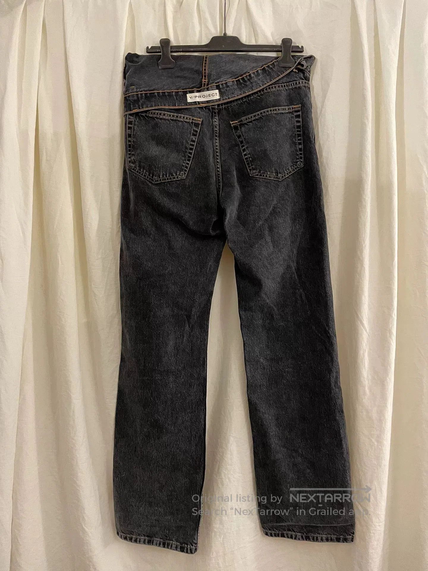 Y/Project Y/PROJECT 22ss Folded Denim Jeans. Size US 30 / EU 46 - 2 Thumbnail