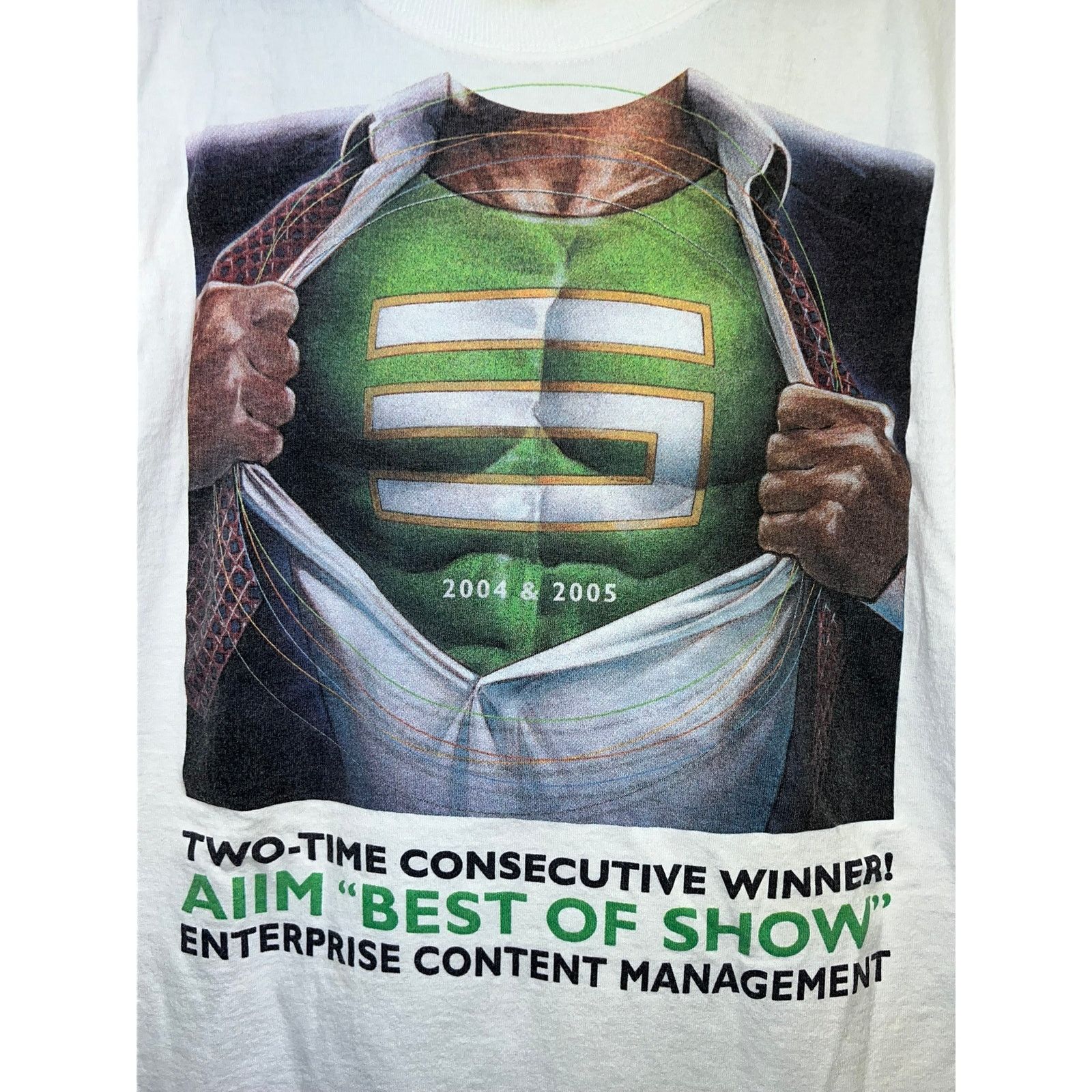 Fruit Of The Loom Vintage Consulting Shirt IT Consultant Stellent Enterprise L Size US L / EU 52-54 / 3 - 2 Thumbnail