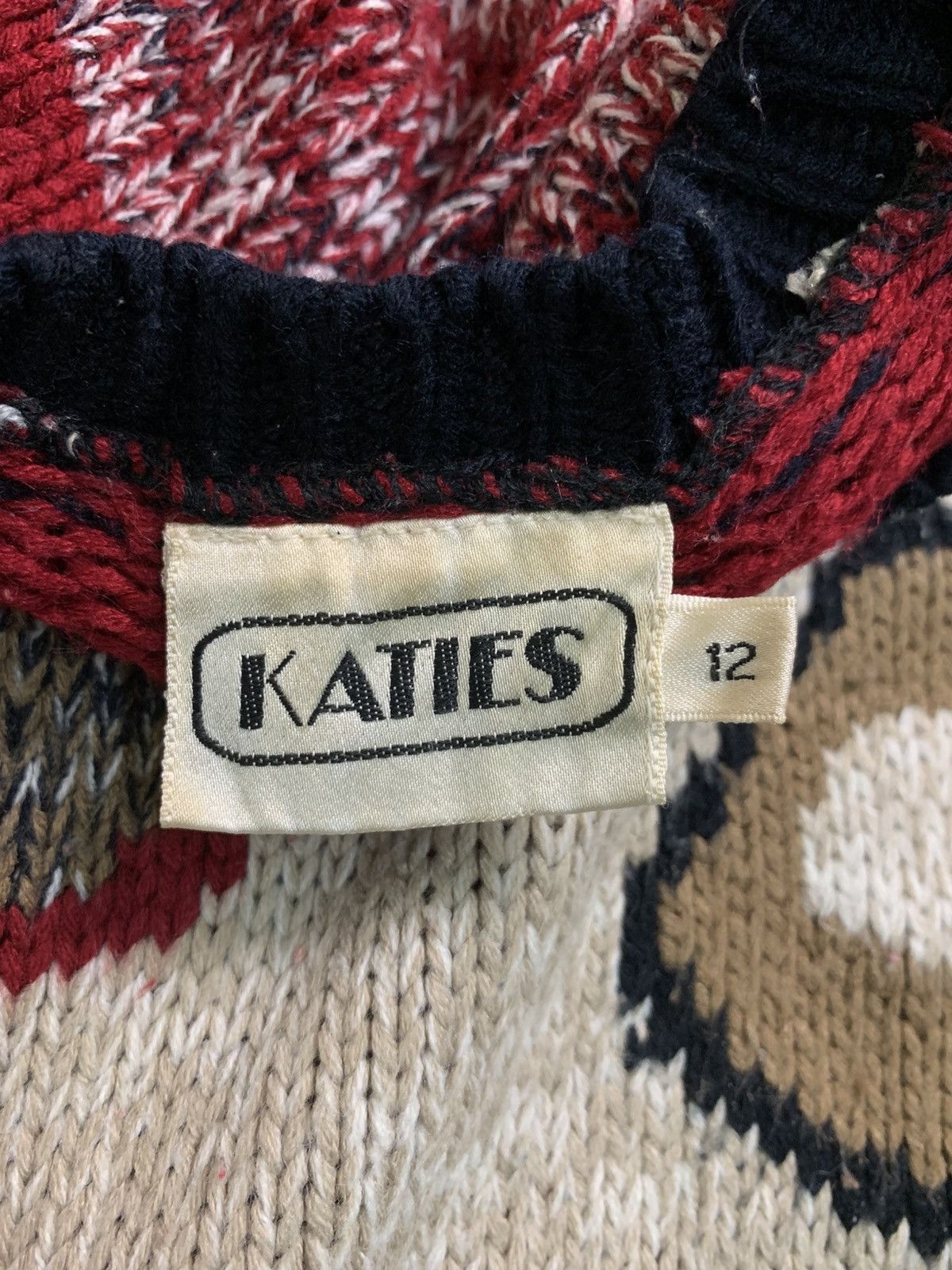 Katie Eary Rare Design Vintage Katies Knitwear Sweater Size M / US 6-8 / IT 42-44 - 4 Thumbnail