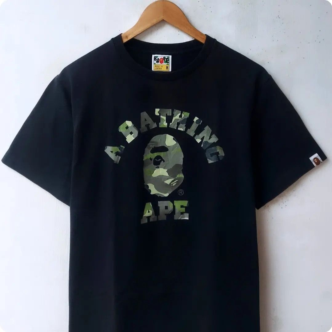 Bape BAPE Head Camo Tshirt Size US M / EU 48-50 / 2 - 2 Thumbnail