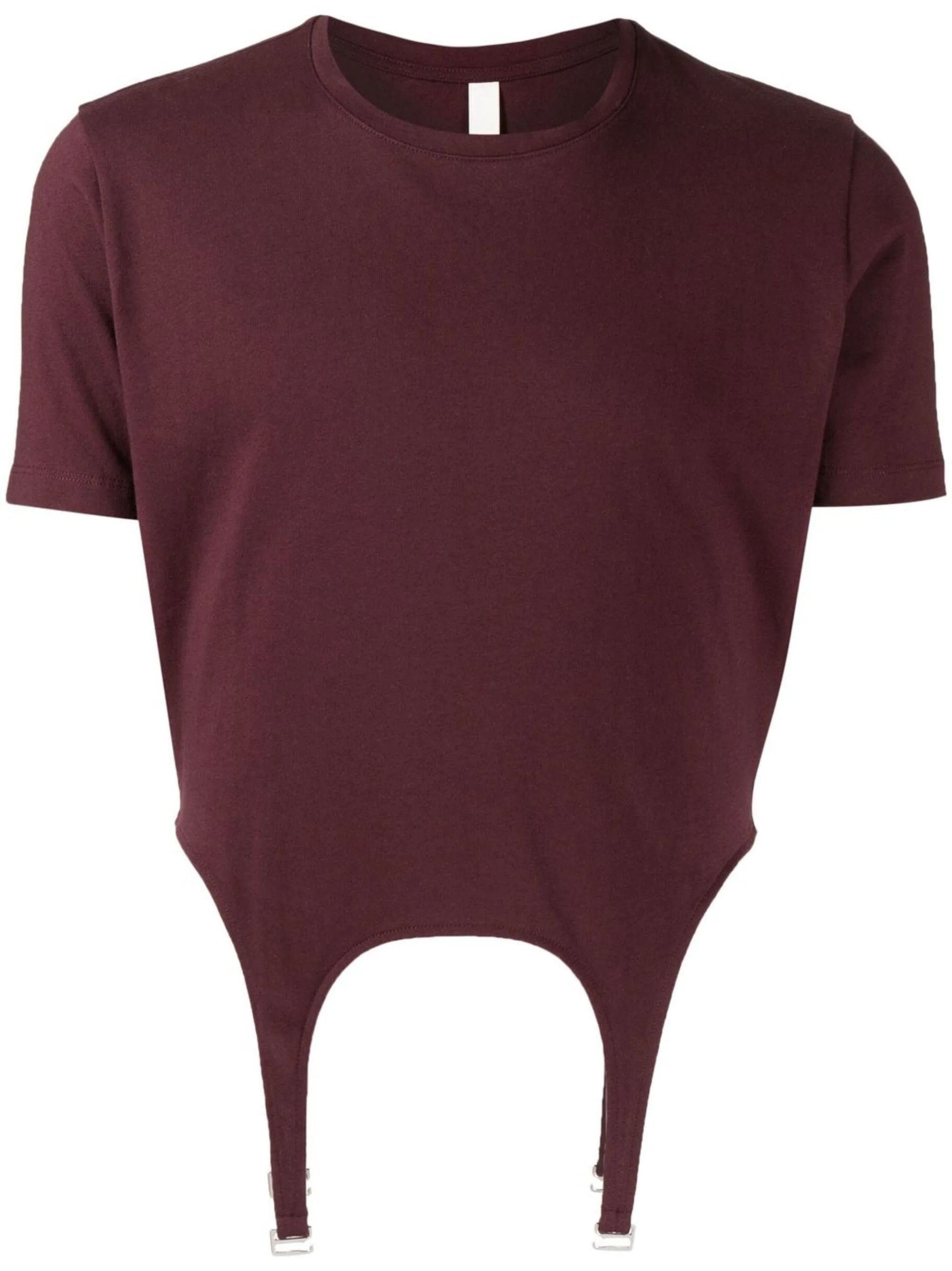 Dion Lee o1mle0524 Garter Cut-Out T-Shirt in Purple Size XS / US 0-2 / IT 36-38 - 1 Thumbnail