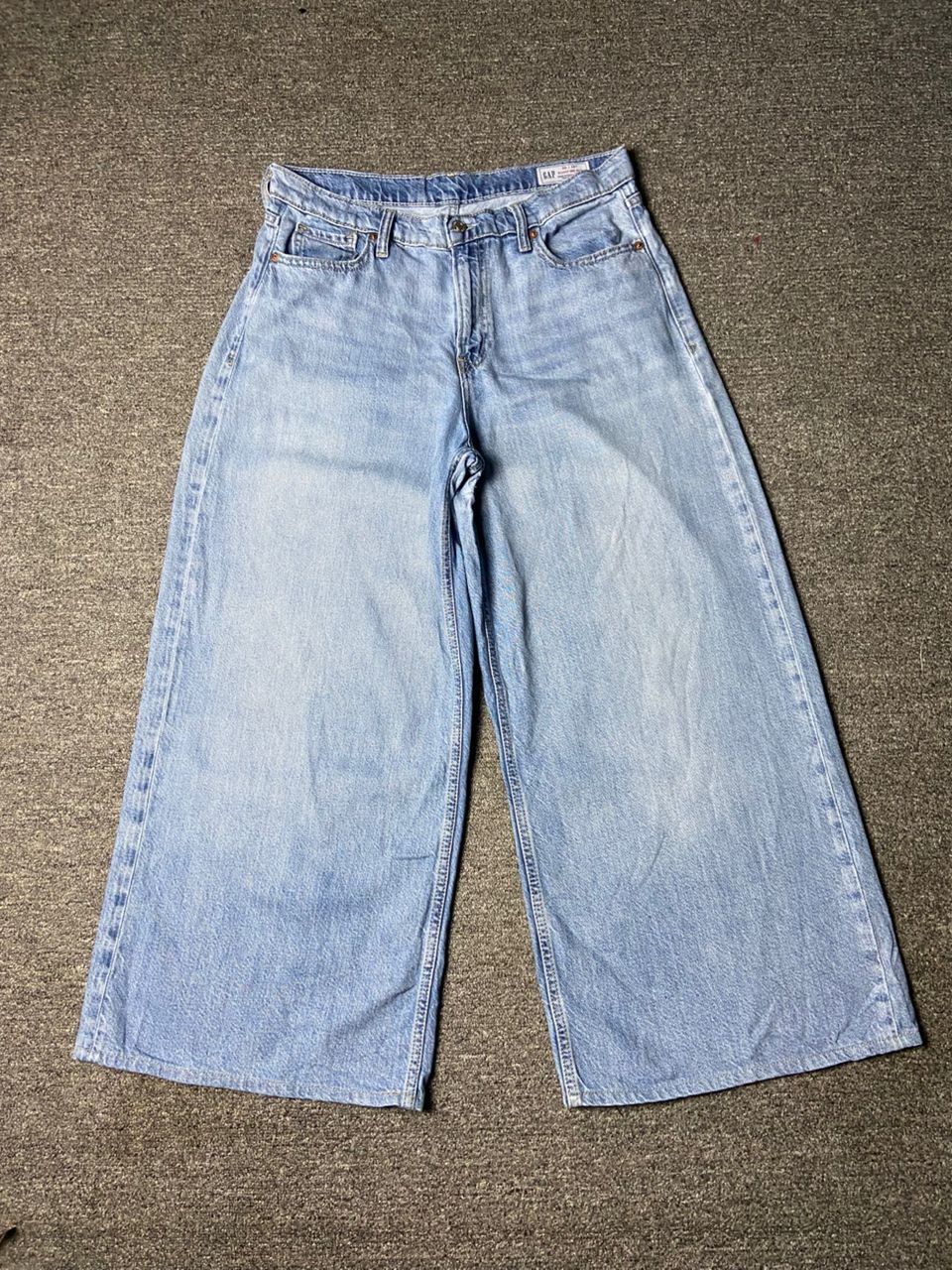 Gap GAP Baggy Mid Rise Denim Jeans (162) Size US 32 / EU 48 - 1 Thumbnail