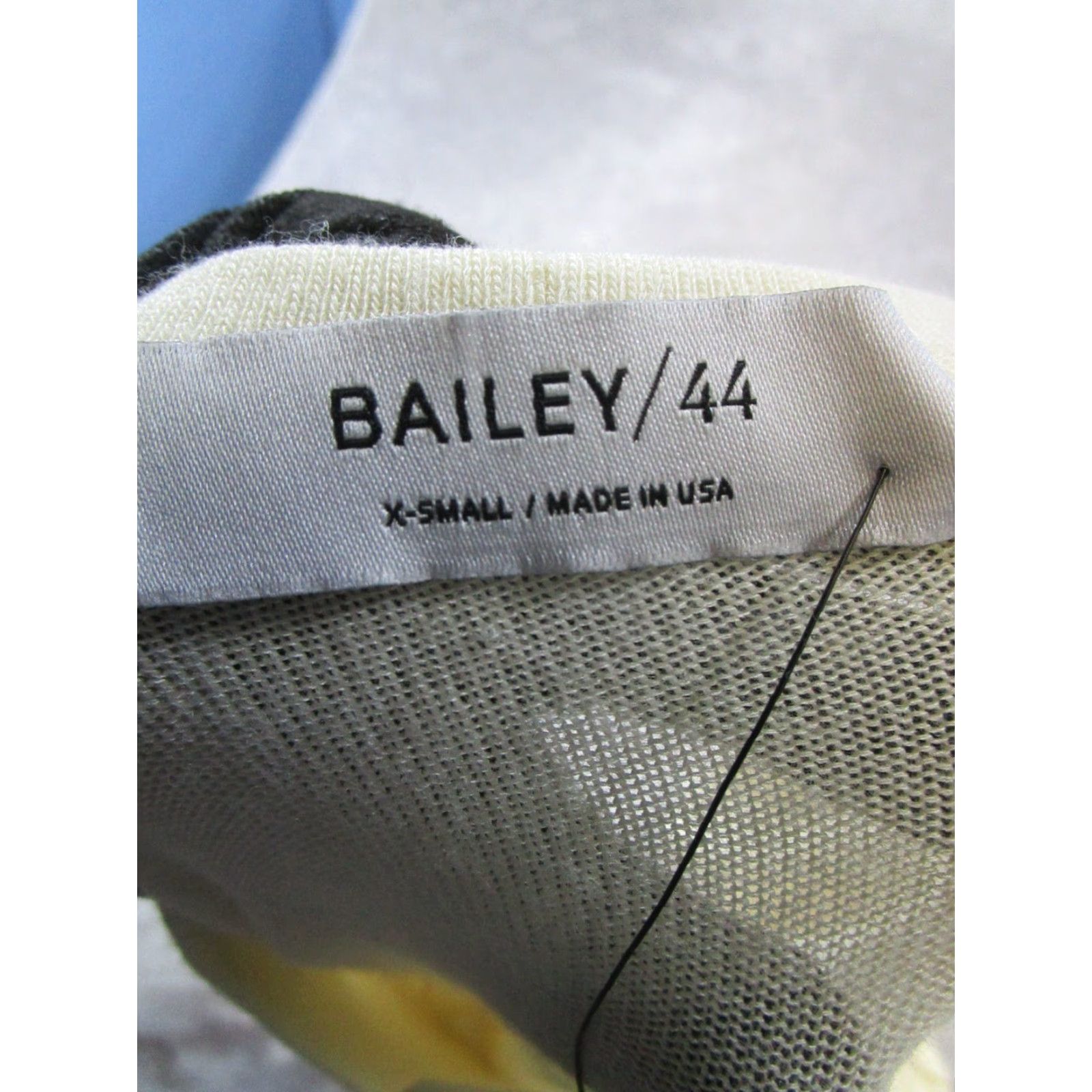 Bailey 44 Bailey 44 Sweater Womens XS Ivory Knit Pullover Crew Neck Long Sleeve Casual Fall Winter Spring Pullover Womens Xs Ivory Bailey 44 Sweater Size XS / US 0-2 / IT 36-38 - 3 Thumbnail