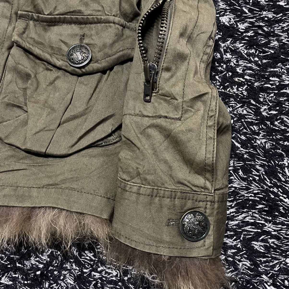 14th Addiction × If Six Was Nine 💥Dope💥- SLY/Against The Way Us Military Style Real Fur Linen Size S / US 4 / IT 40 - 4 Thumbnail