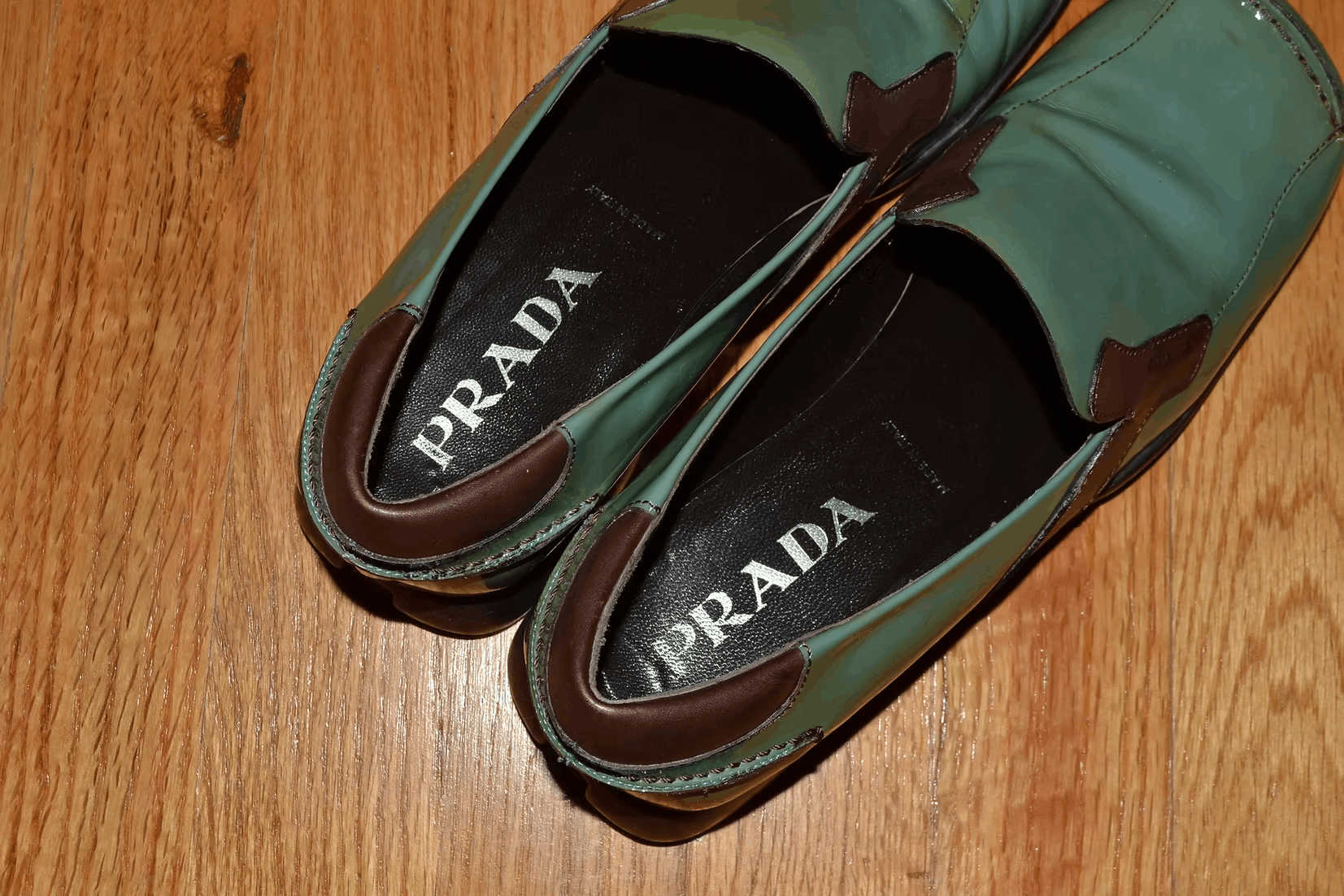 Prada c. 2000 Patent Leather Slip-On Shoes Size US 6.5 / IT 36.5 - 7 Thumbnail