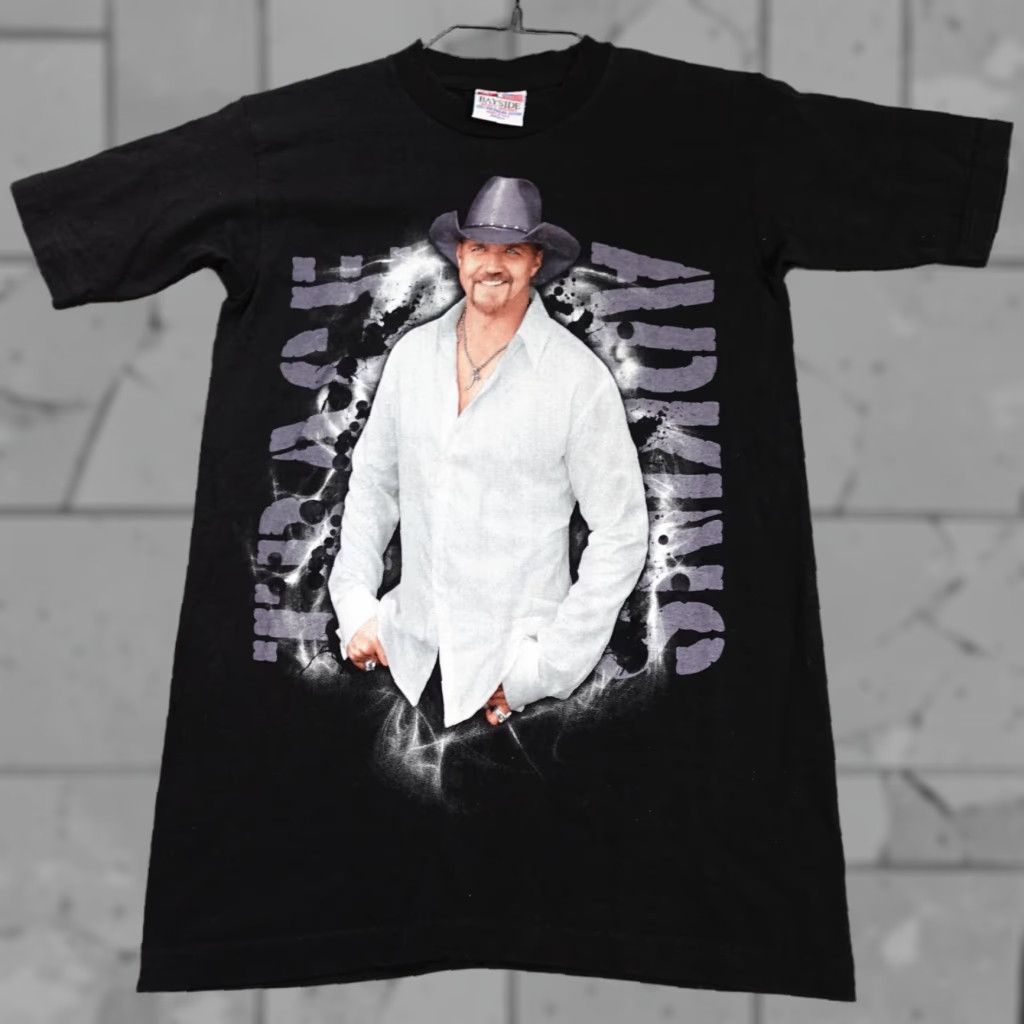 Doublet Trace Adkins Shirt Small Black Cotton Double-Sided 2010 Tour USA Made Size S / US 4 / IT 40 - 1 Thumbnail