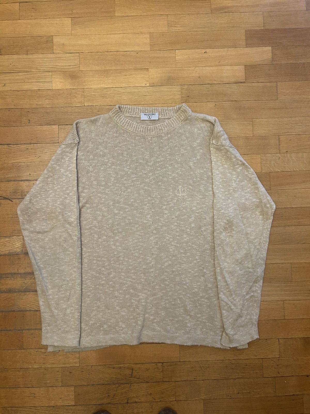 Valentino × Vintage Vintage Valentino Sweater Size US L / EU 52-54 / 3 - 1 Thumbnail