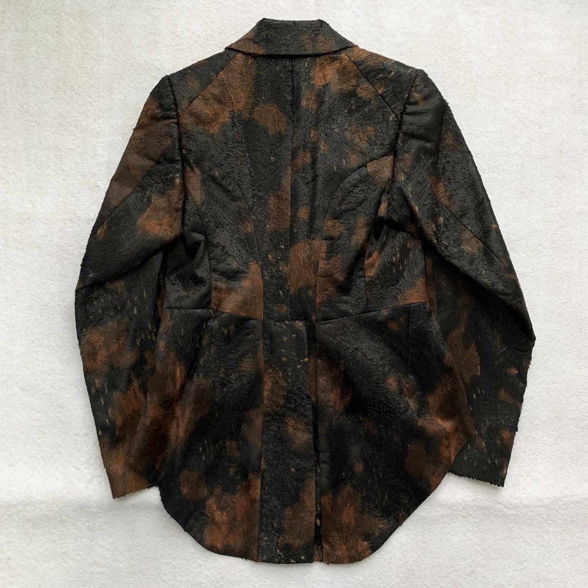 Comme des Garcons COMME des Garcons NOIR AW2005 Faux Fur Shrimp Tail Blazer Size S / US 4 / IT 40 - 2 Thumbnail