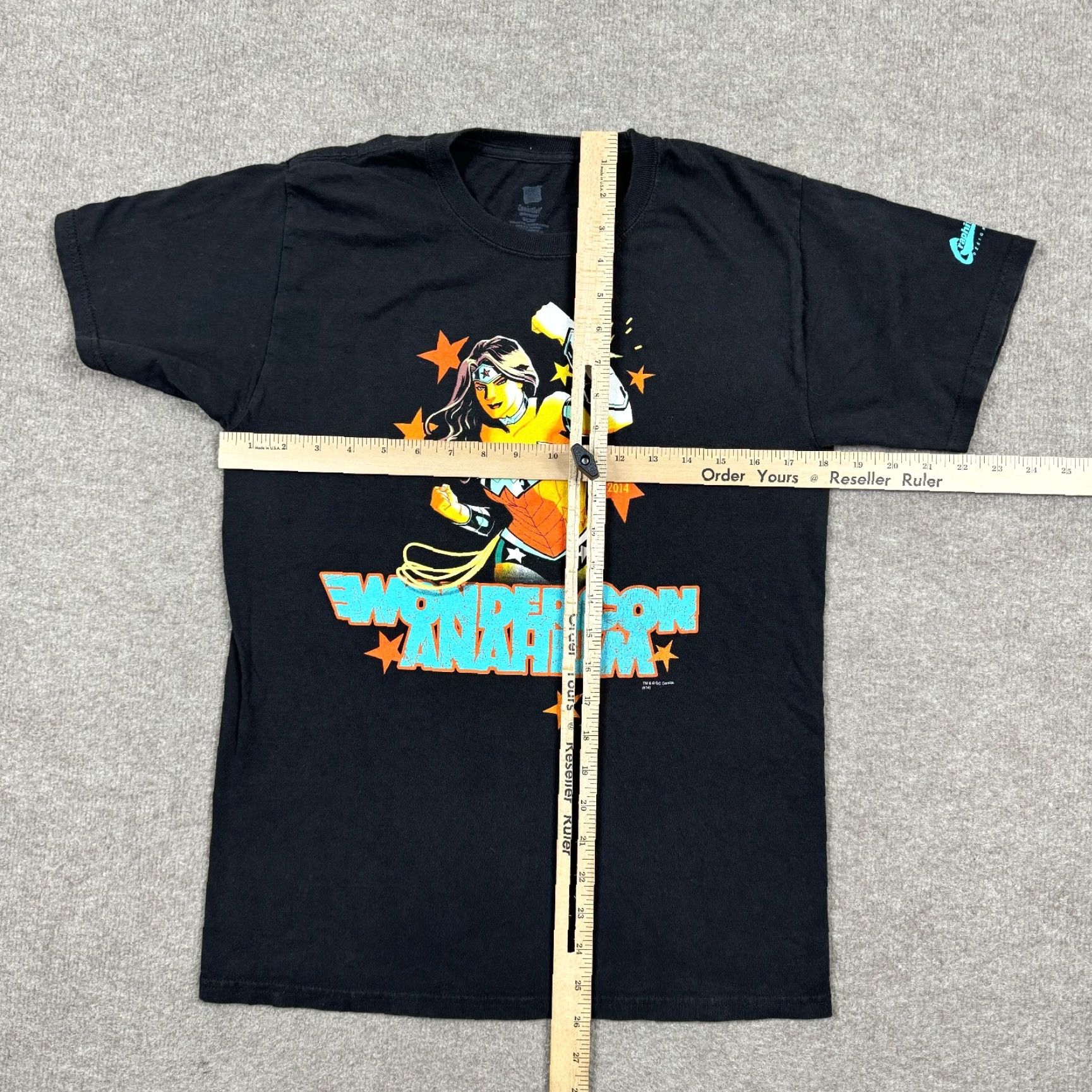 Hanes VINTAGE Hanes Wonder Woman Shirt Mens S Black Short Sleeve Adults T-Shirt Wonder Woman Mens S Black 90s Comic Size US S / EU 44-46 / 1 - 4 Thumbnail