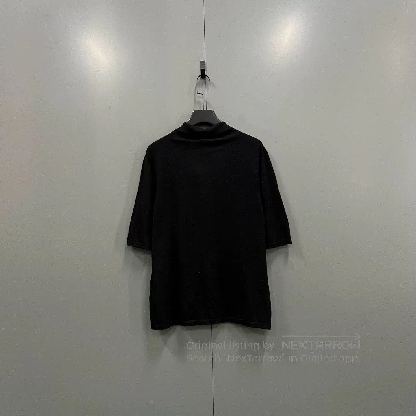 Saint Laurent Paris saint laurent black wool polo shirt. Size US L / EU 52-54 / 3 - 2 Thumbnail