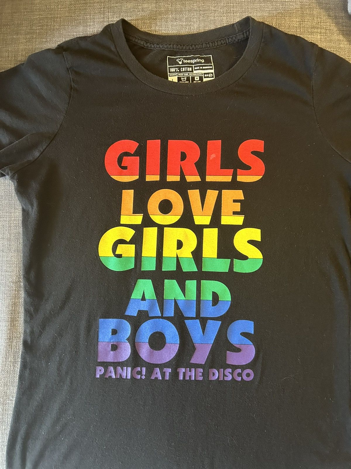 Band Tees Panic at the Disco Pride Shirt 2016 Size L / US 10 / IT 46 - 1 Thumbnail