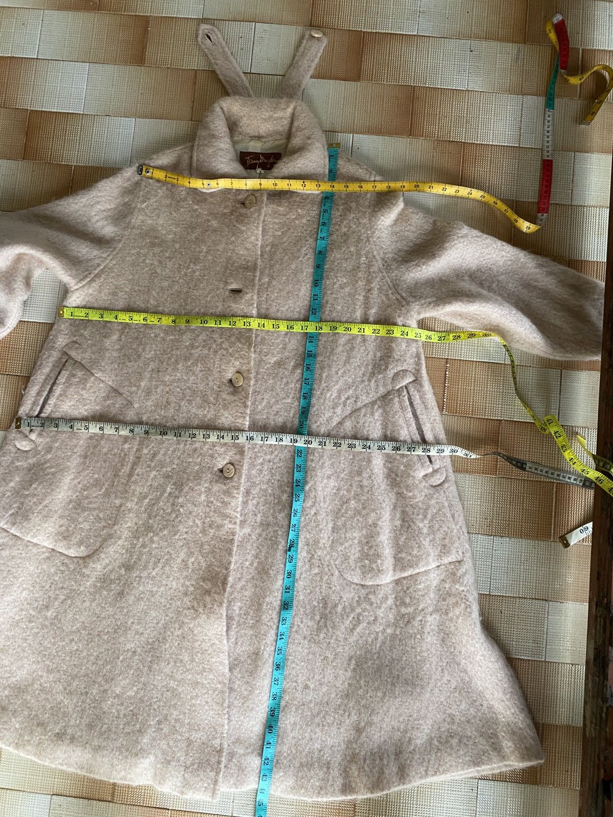 Thierry Mugler Vintage thierry mugler mohair trench coat Size L / US 10 / IT 46 - 13 Thumbnail
