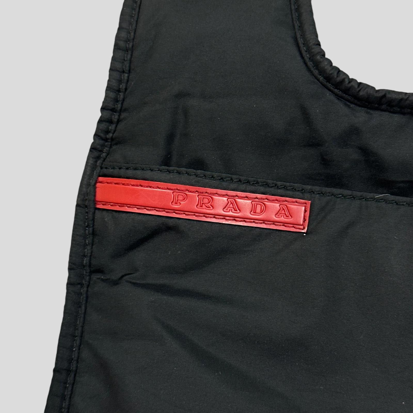 Prada Prada Sport 1999 Goat Fur Reversible Chest Rig / Backpack Size ONE SIZE - 8 Thumbnail