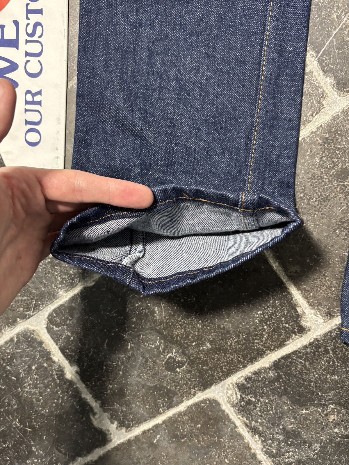 Levi's 1990’s Levi’s Orange Tab 506 Made in Canada Vintage Dark Wa Size 26" / US 2 / IT 38 - 17 Thumbnail