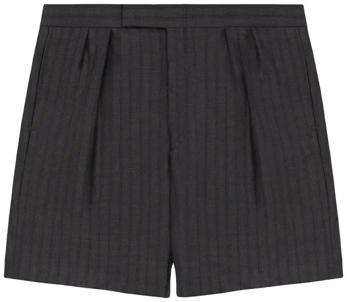 Aime Leon Dore Aimé Leon Dore Single Pleated Dress Short 'Charcoal' Size US 30 / EU 46 - 3 Thumbnail