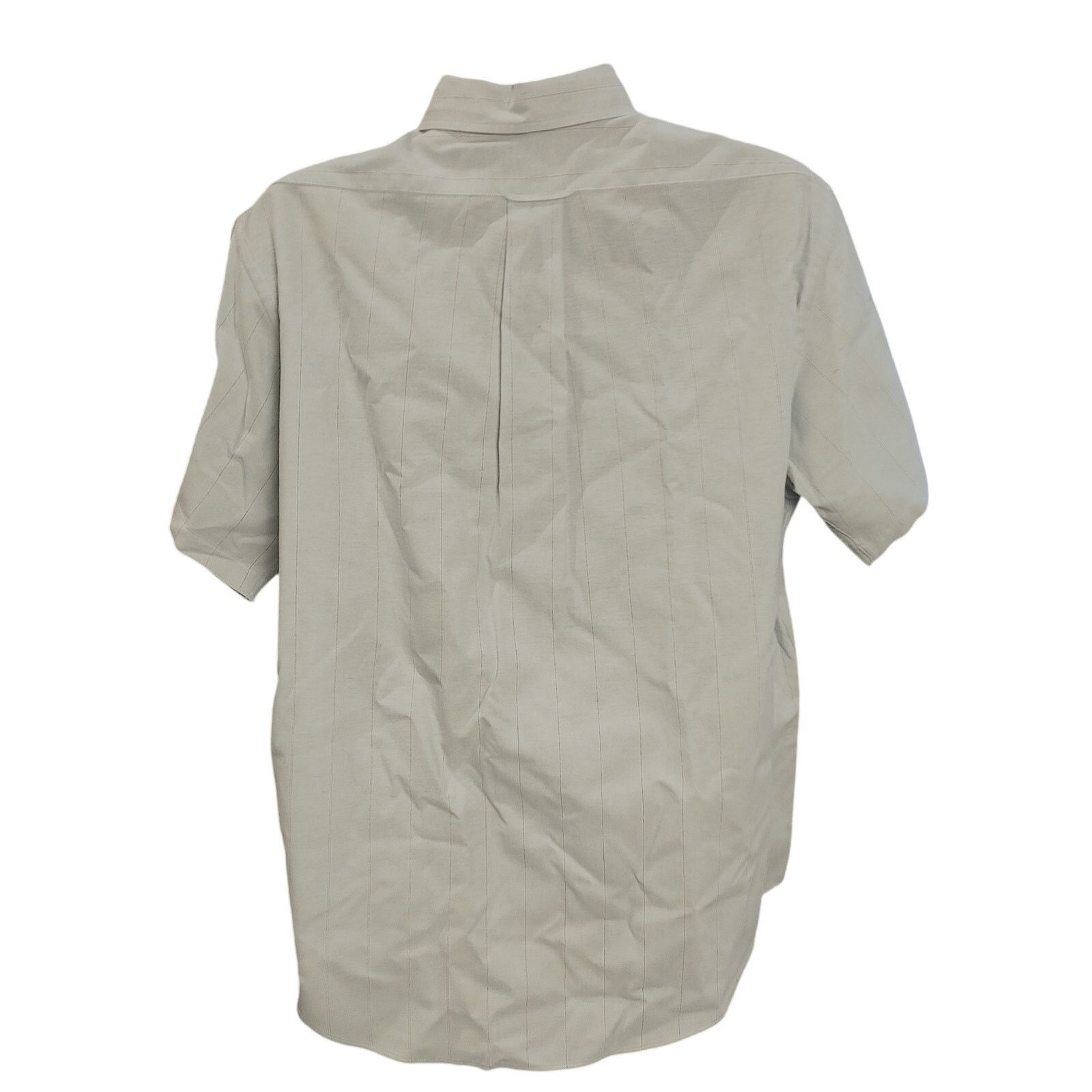 Other KuppenHeimer Men's 17.5 White Short Sleeve Buttn Down Shirt Size US L / EU 52-54 / 3 - 2 Thumbnail