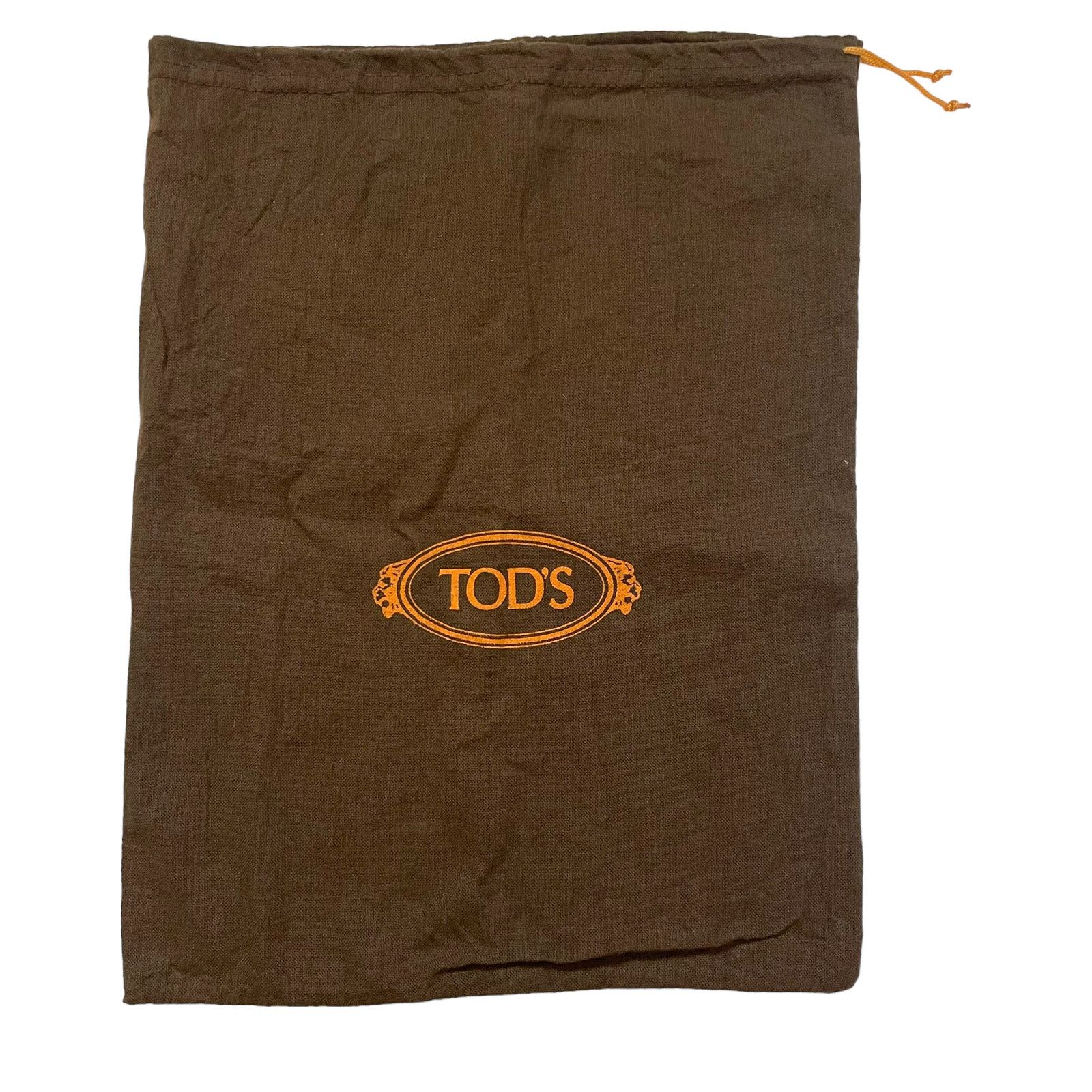 Tod's Tod's Brown Drawstring Dust Bag 11.25”x 14.5” Size ONE SIZE - 1 Thumbnail