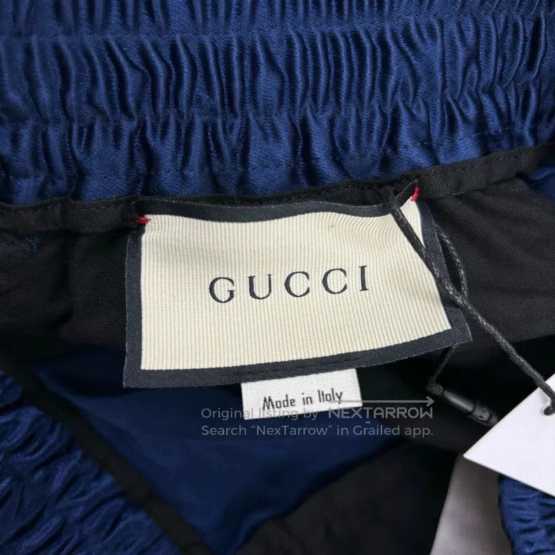 Gucci Gucci Striped elastic waist silk trousers Size US 30 / EU 46 - 4 Thumbnail