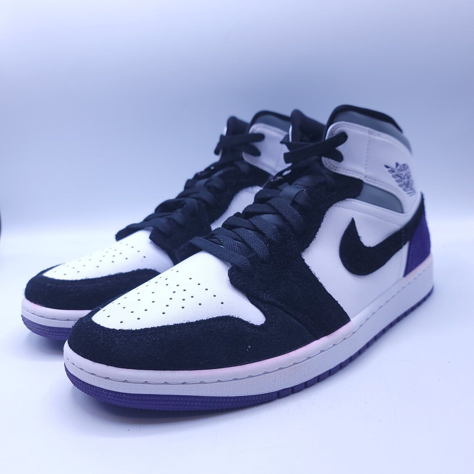 Nike Air Jordan Mid Shoe Mens Size 12 852542-102 Black