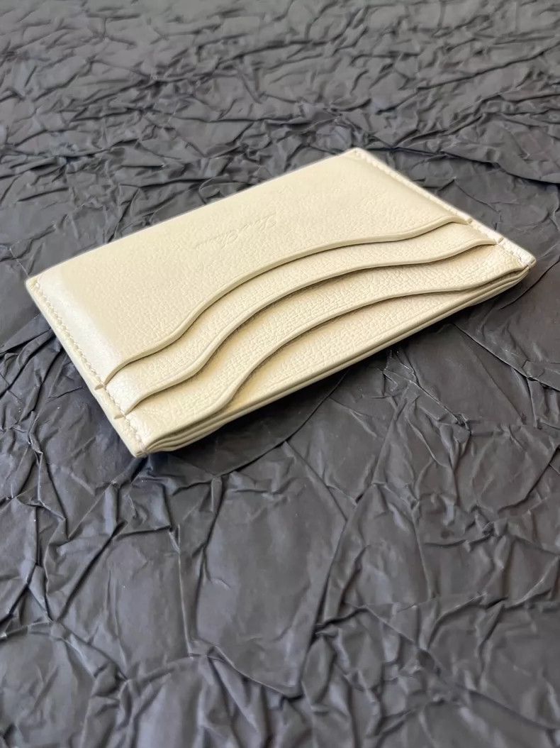 Loro Piana Loro PianaBrand logo Multiple card bits Cow leather bag 250 Size ONE SIZE - 3 Thumbnail