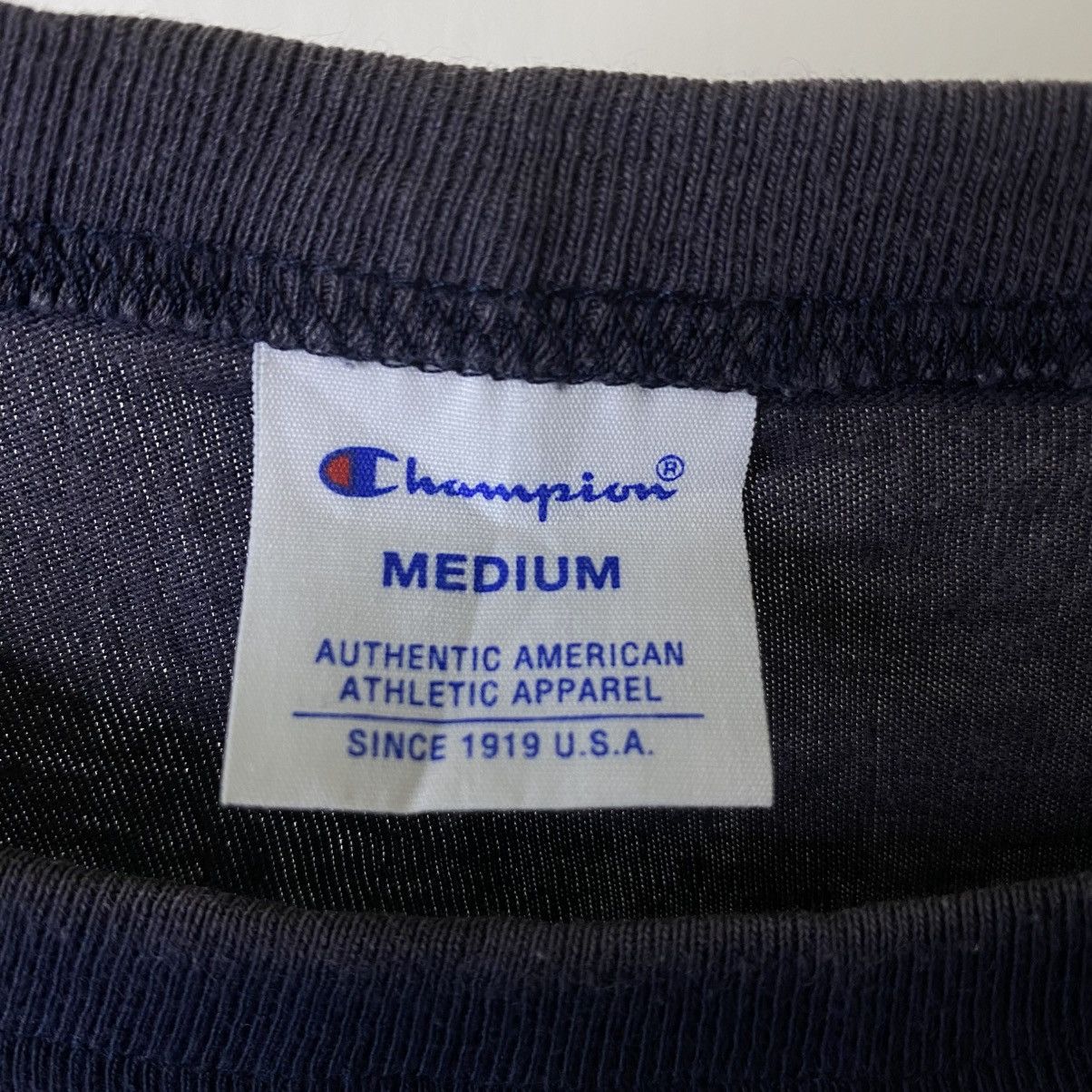 Champion Y2K Champion Spell Out T Shirt Size US M / EU 48-50 / 2 - 3 Thumbnail