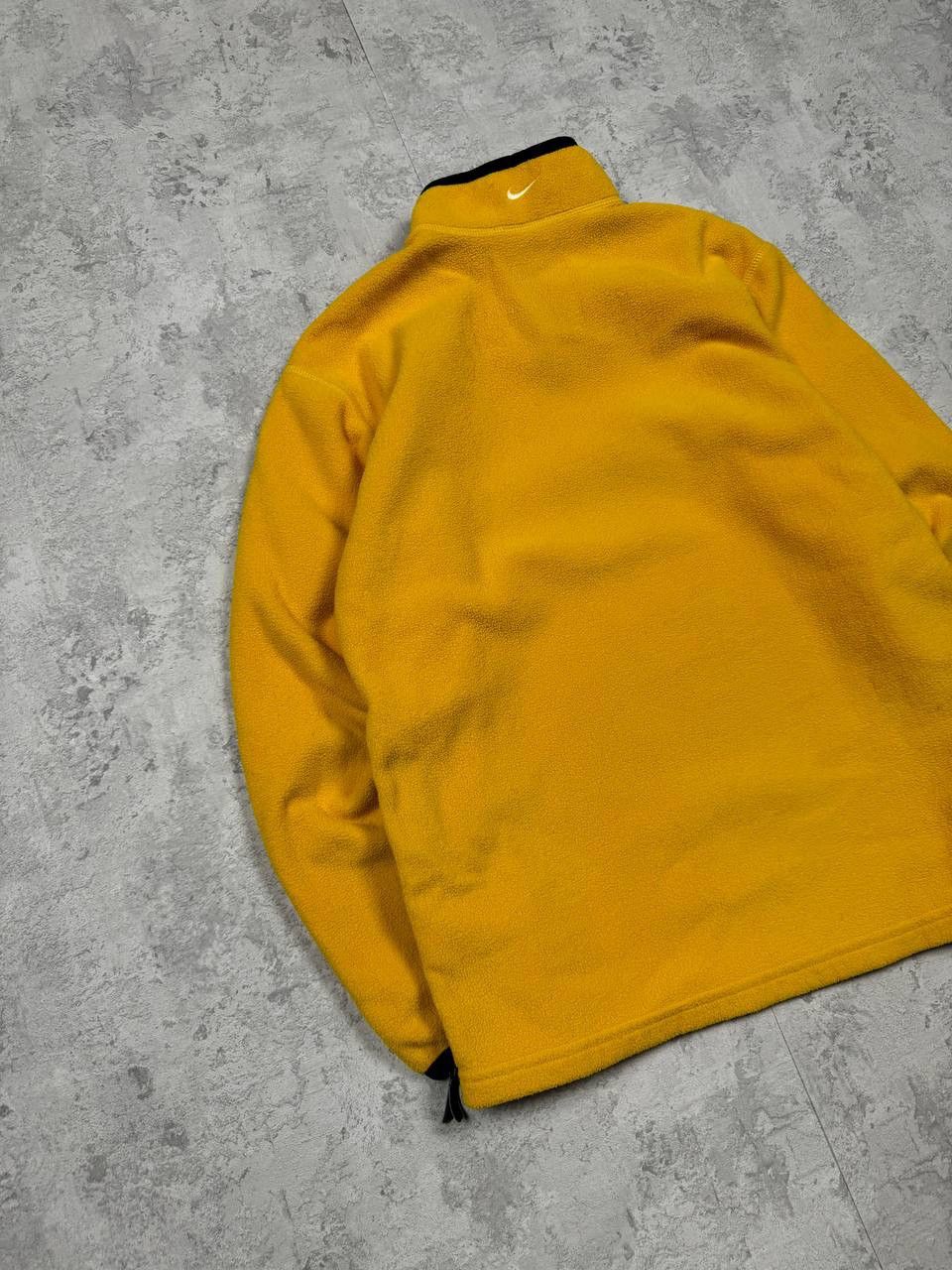 Nike Vintage Nike 1/4 Zip Yellow Fleece Size S Size US S / EU 44-46 / 1 - 9 Thumbnail