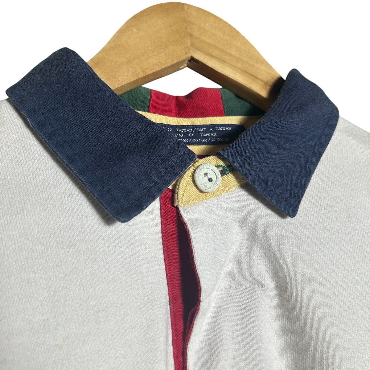 Tommy Hilfiger × Vintage Vintage 90s Tommy Hilfiger Big Logo Polo Shirt Size US M / EU 48-50 / 2 - 4 Thumbnail