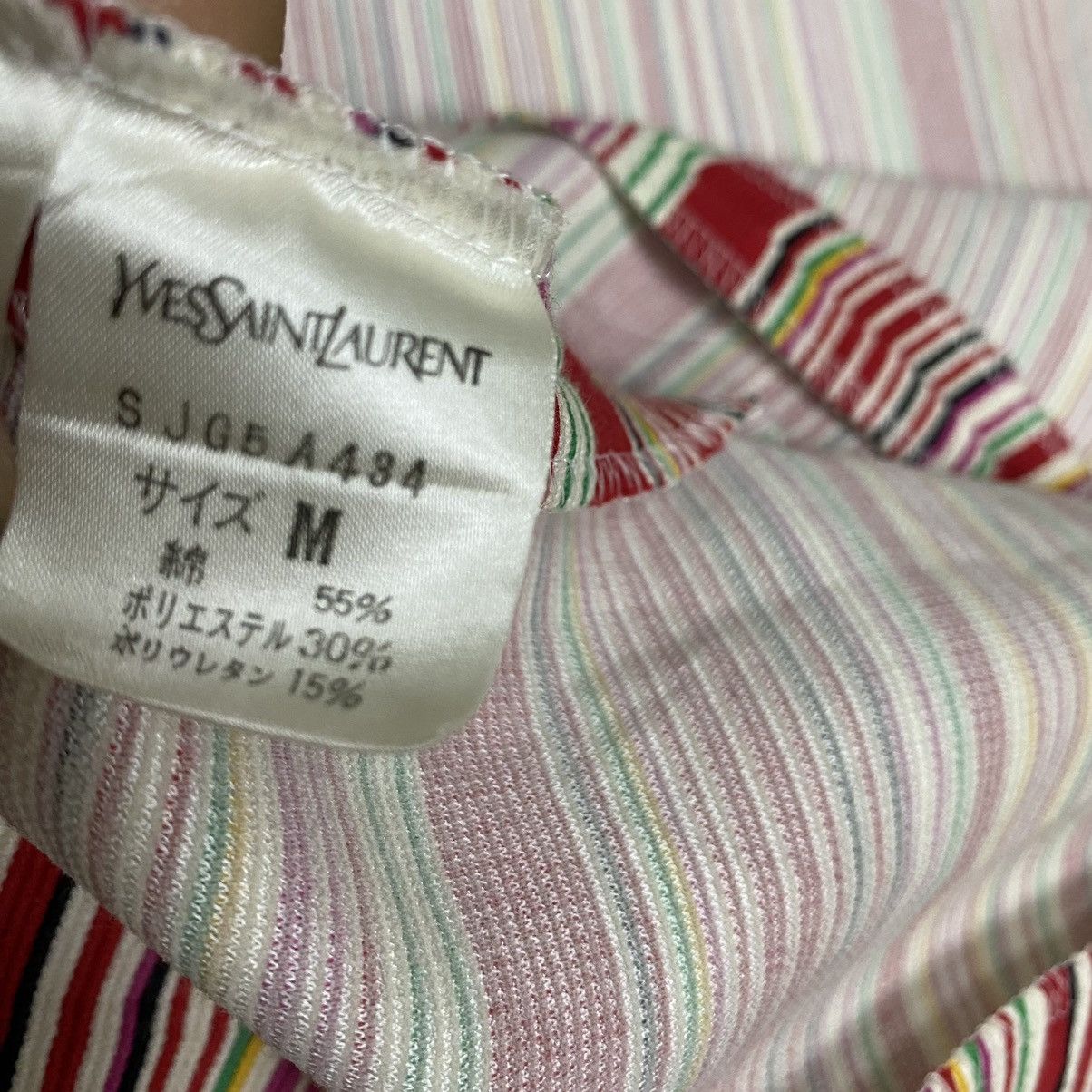Yves Saint Laurent Yves Saint Laurent vintage striped button dress Size M / US 6-8 / IT 42-44 - 11 Thumbnail