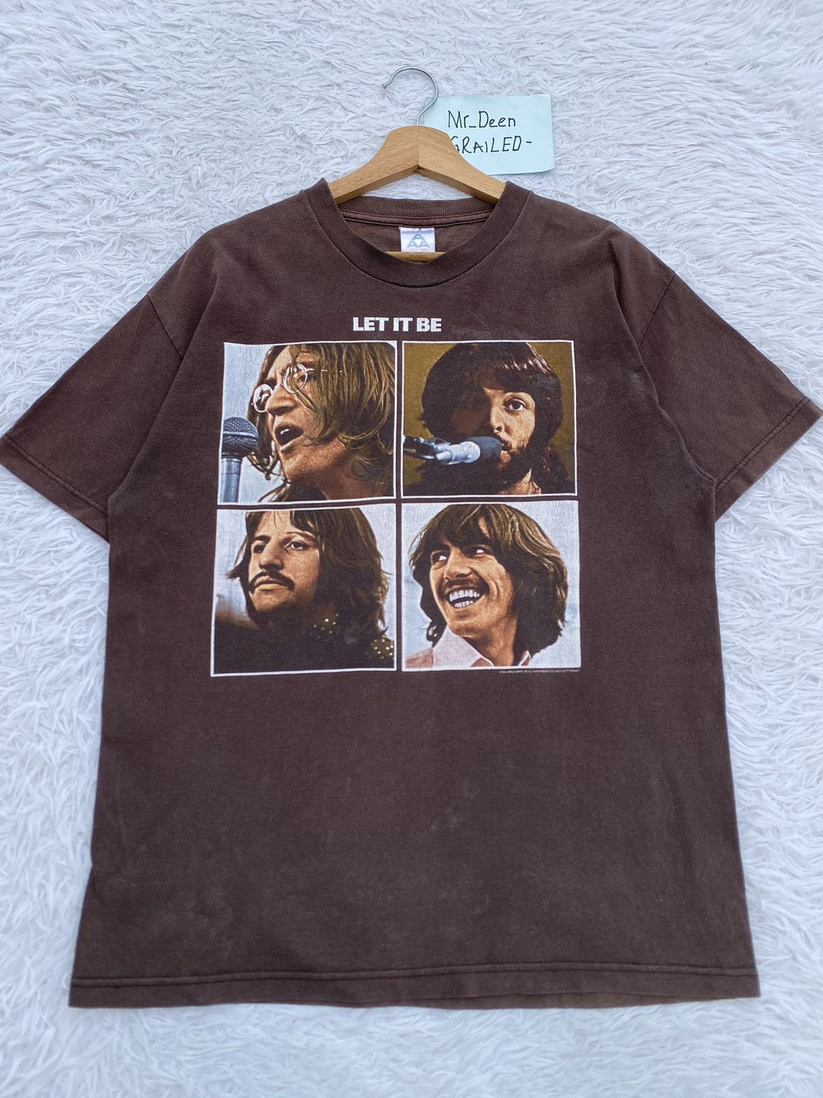Band Tees Rare Vintage The Beatles “Let it Be “ Tshirt Size US L / EU 52-54 / 3 - 5 Thumbnail