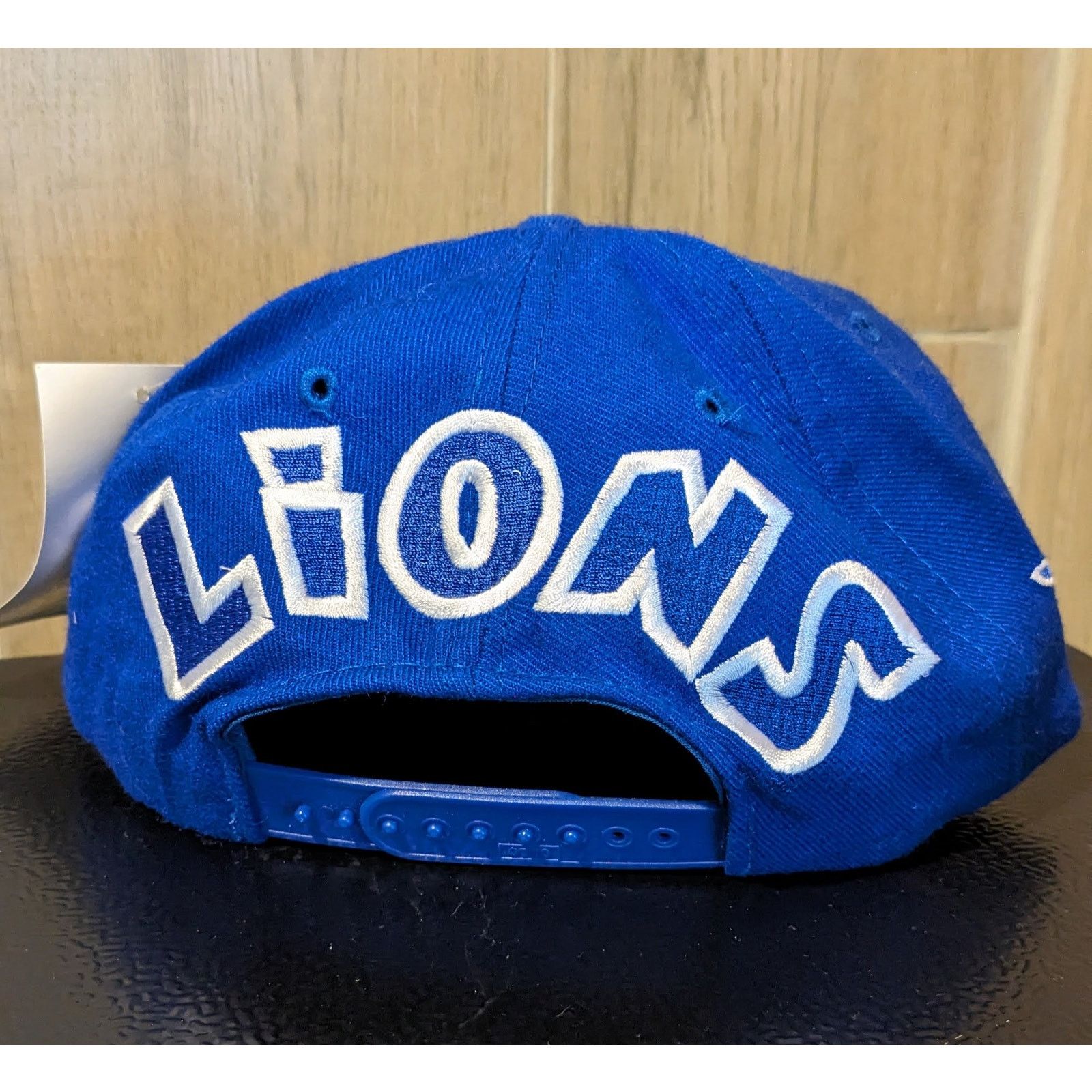 Sports Specialties NEW Detroit Lions 90s ANNCO snapback Bubble blue cap NFL vtg Size ONE SIZE - 3 Thumbnail