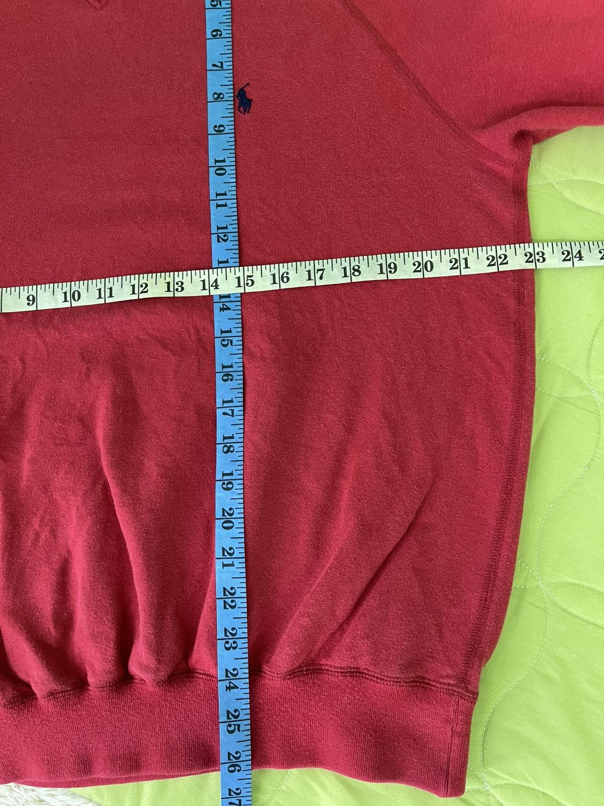 Polo Ralph Lauren Vintage Polo Ralph Lauren Small Logo Red Sweatshirt Size US L / EU 52-54 / 3 - 8 Thumbnail